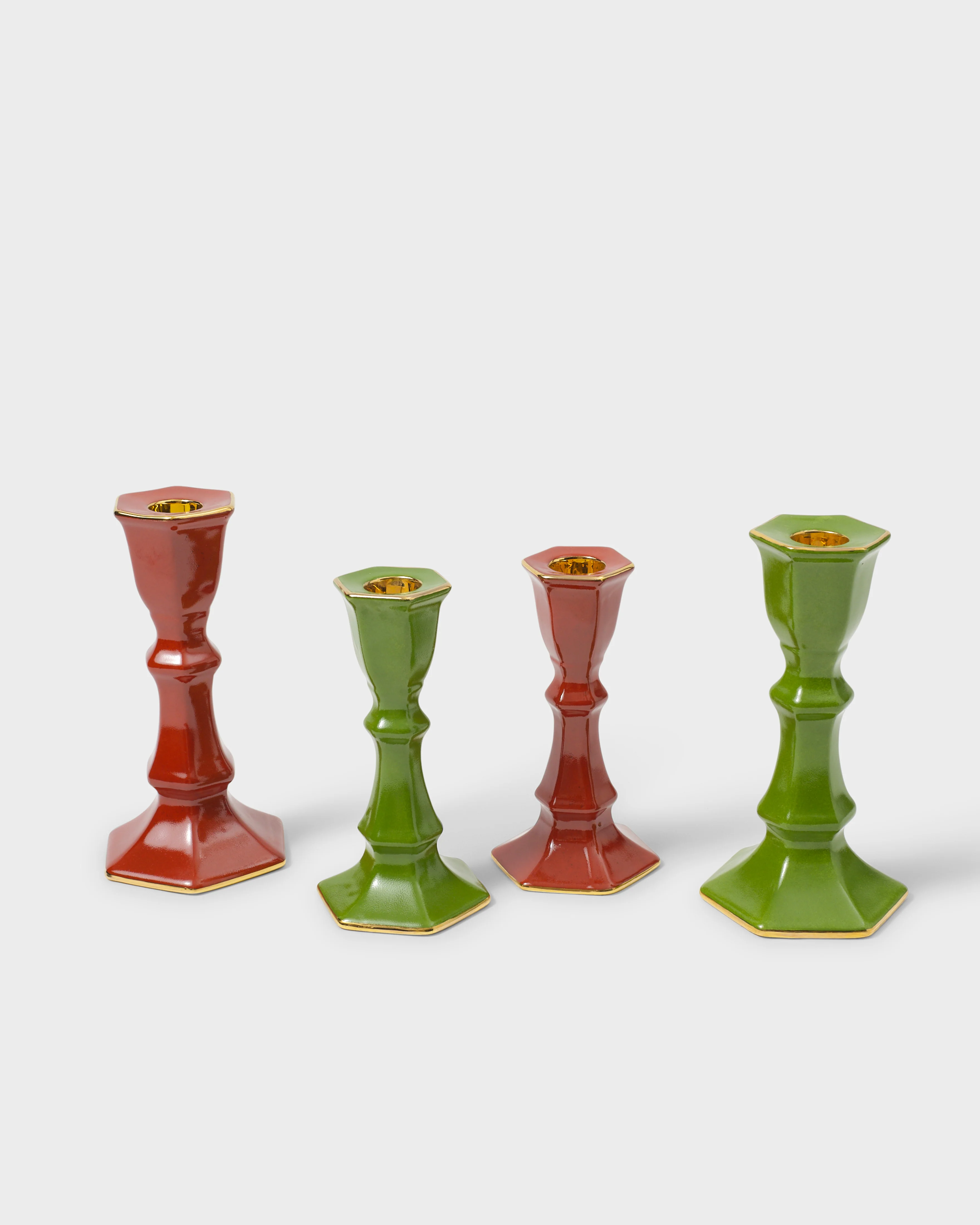 Matilde Candlestick Green, Small - Image 5