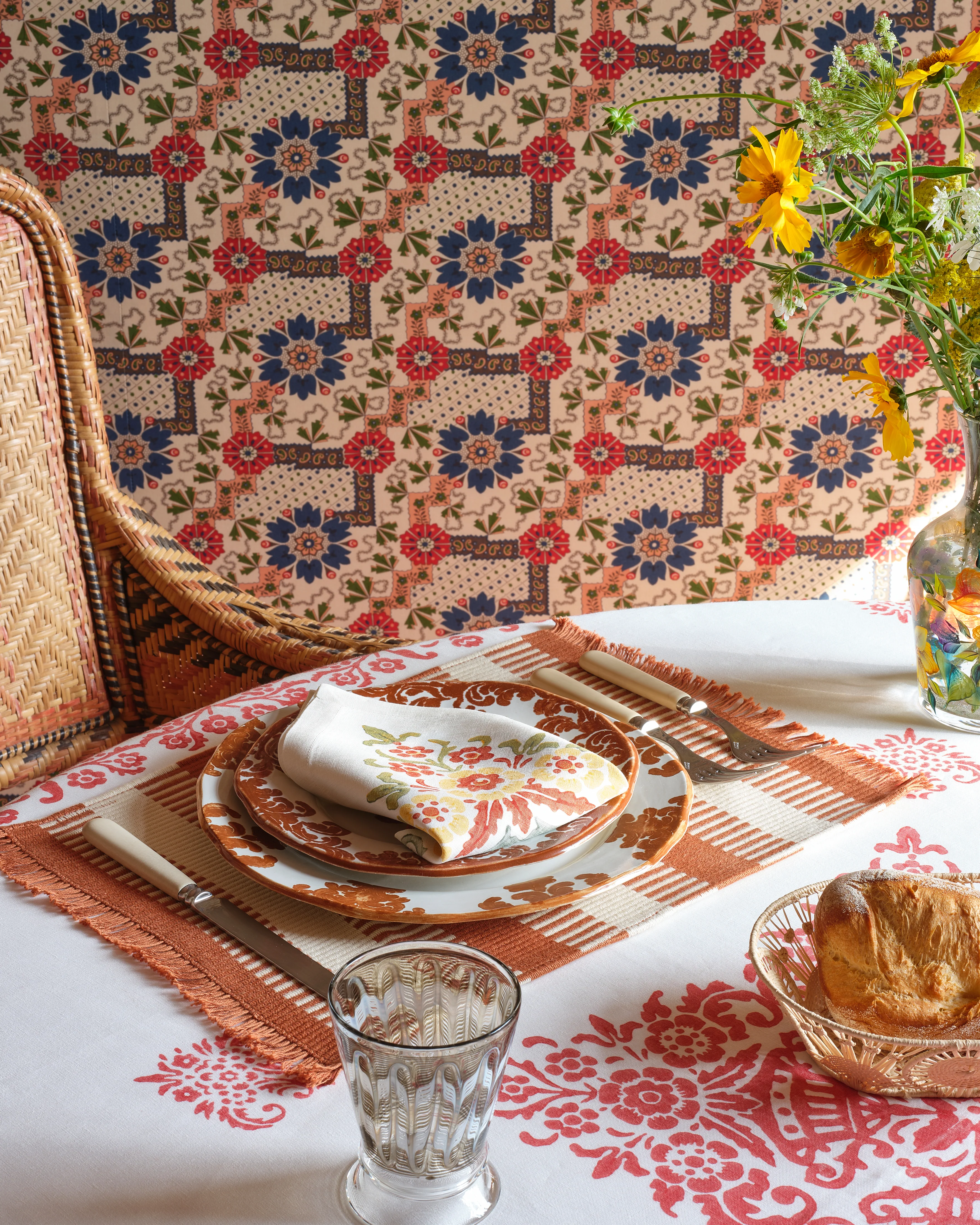Mirandola Linen Napkins, Multicolor (Set of 4) - Image 4