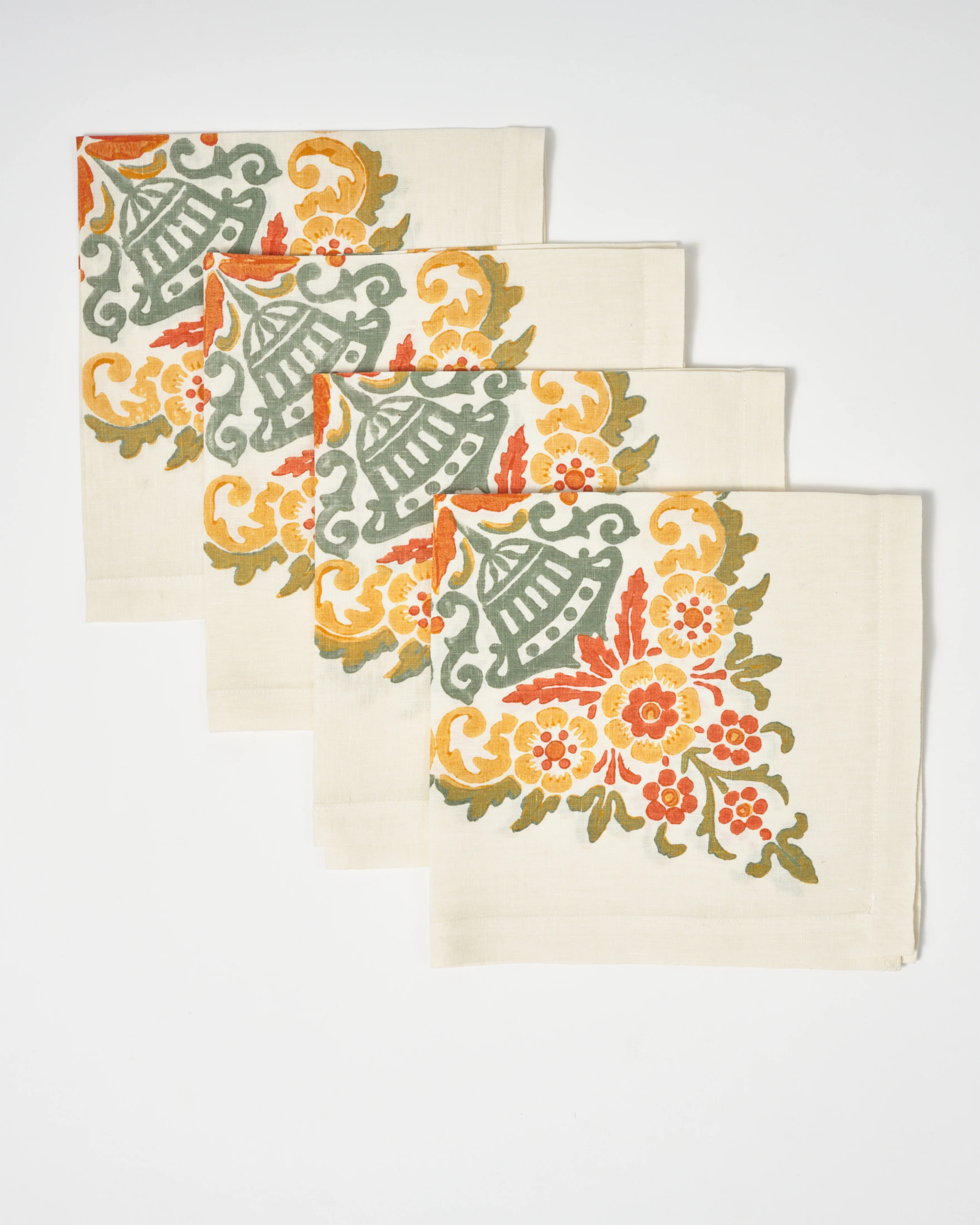 Mirandola Linen Napkins, Multicolor (Set of 4) - Image 5