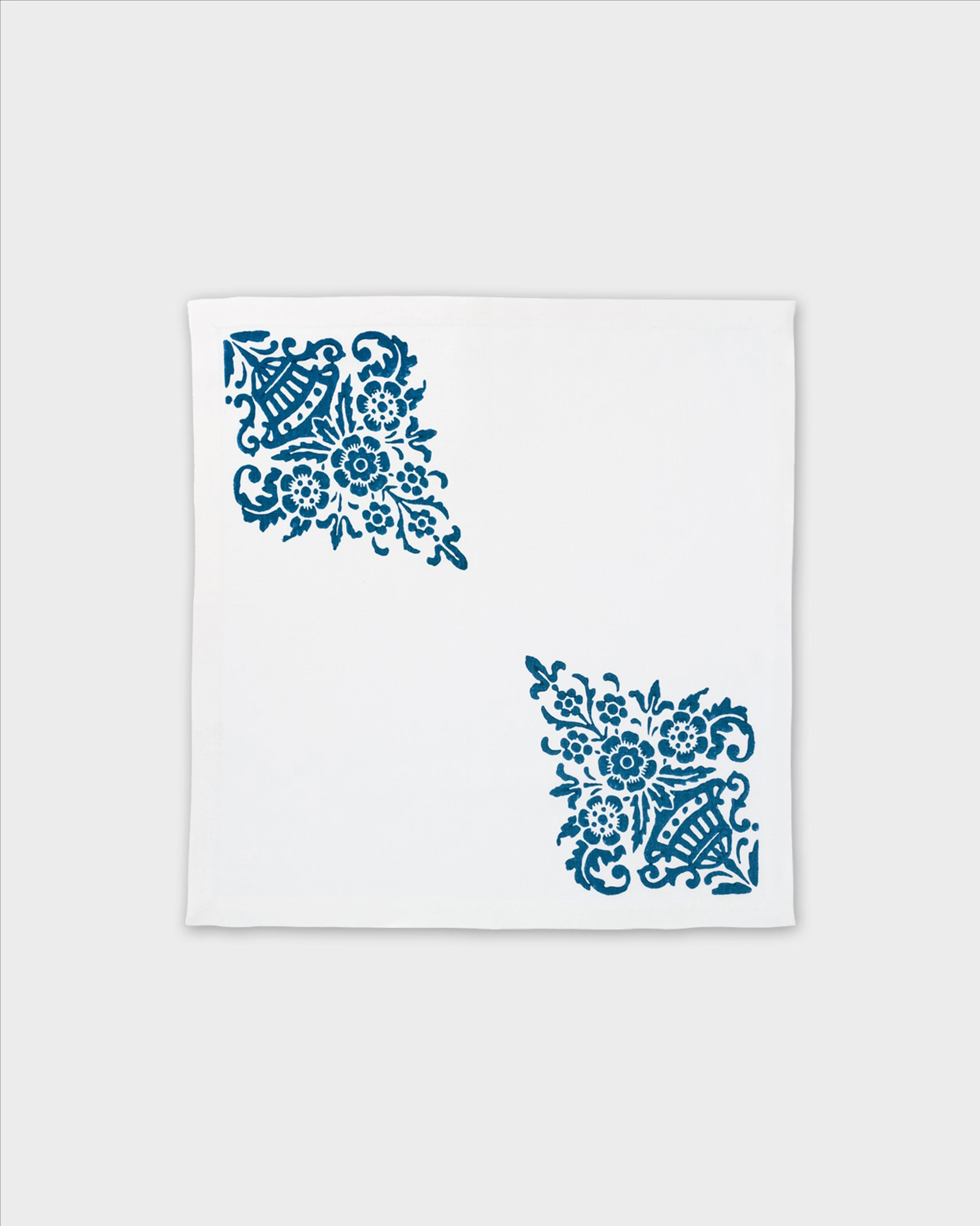 Mirandola Linen Napkins, Blue (Set of 4) - Image 4
