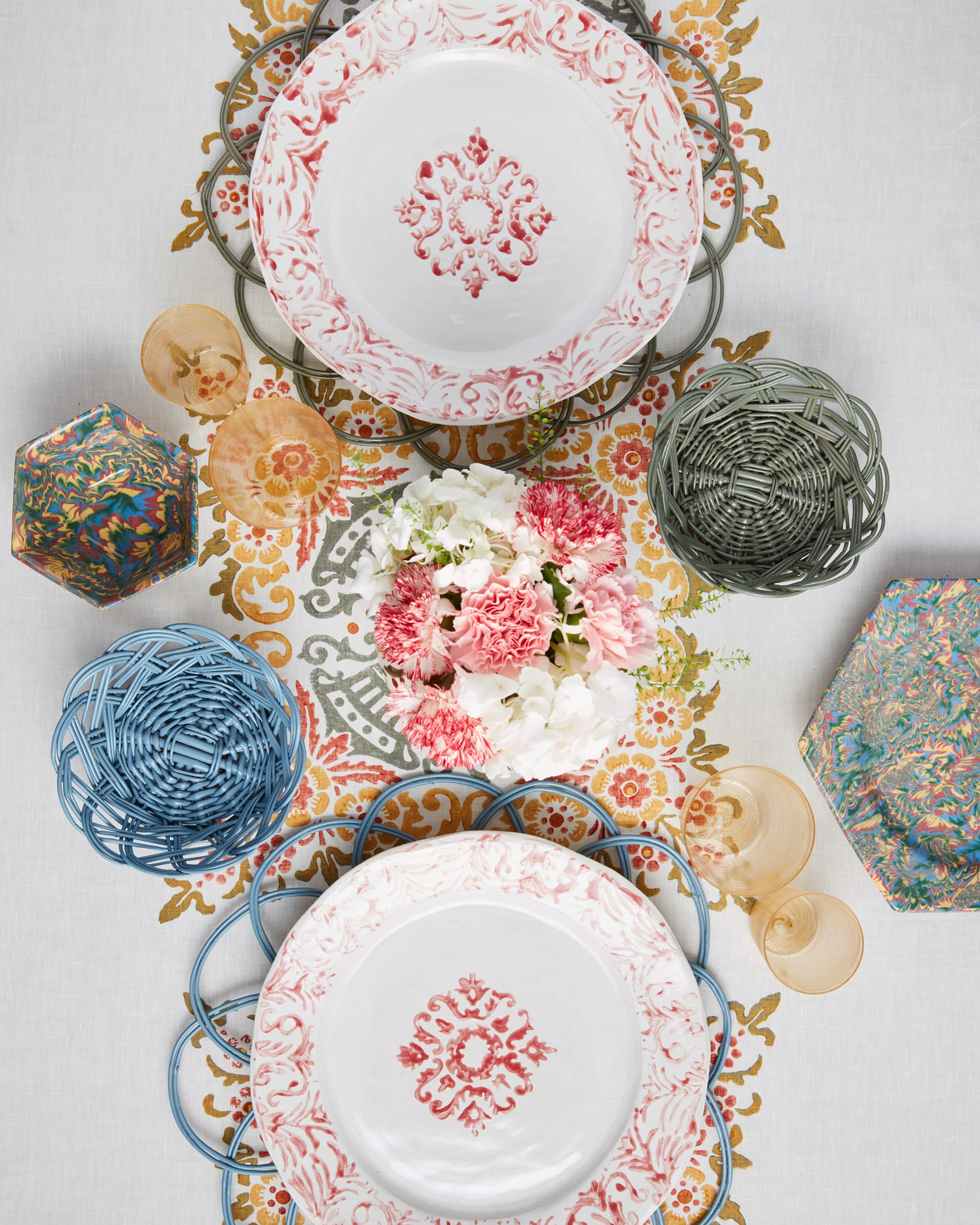 Mirandola Linen Tablecloth Multicolor - Image 2