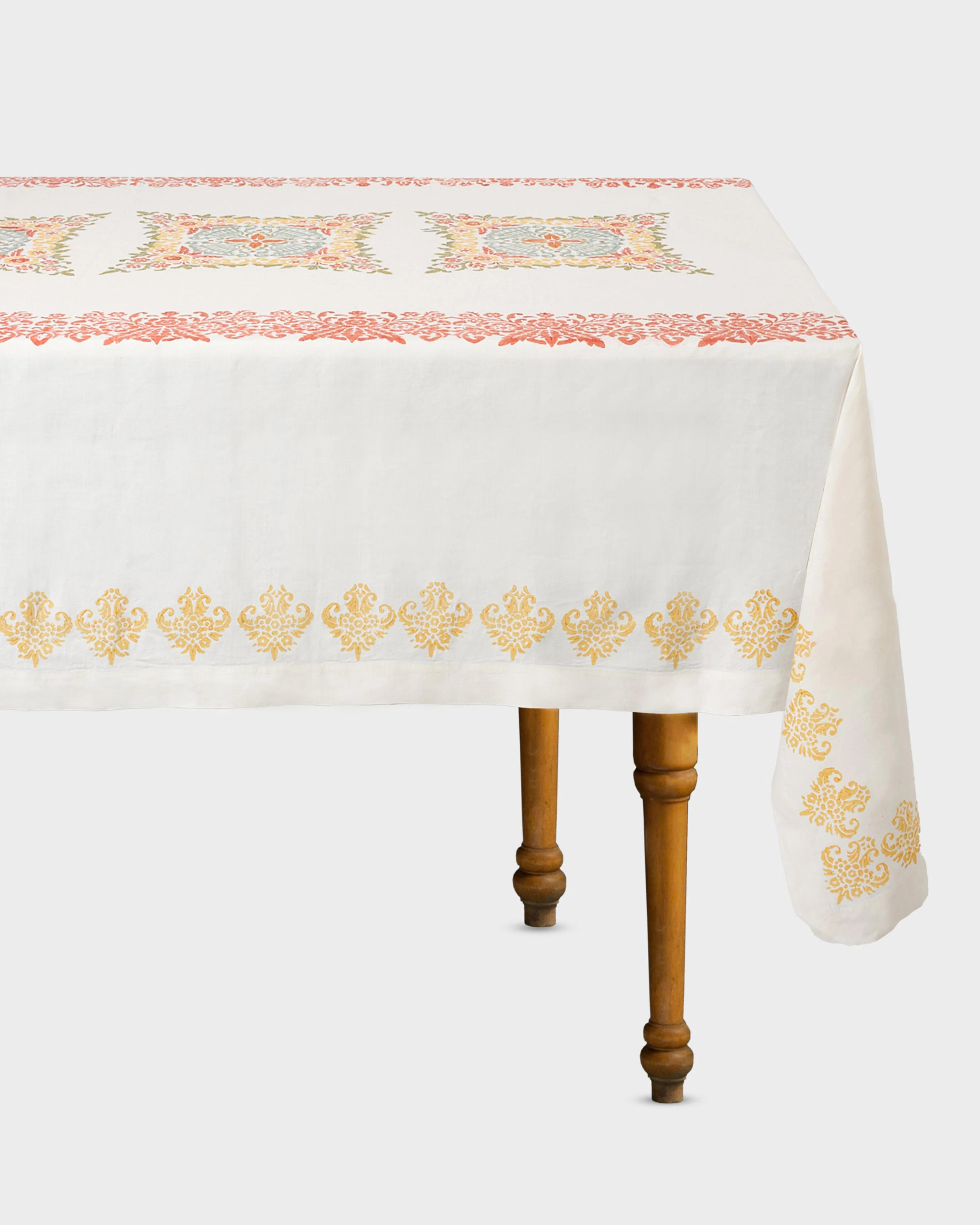 Mirandola Linen Tablecloth Multicolor, Square - Image 2