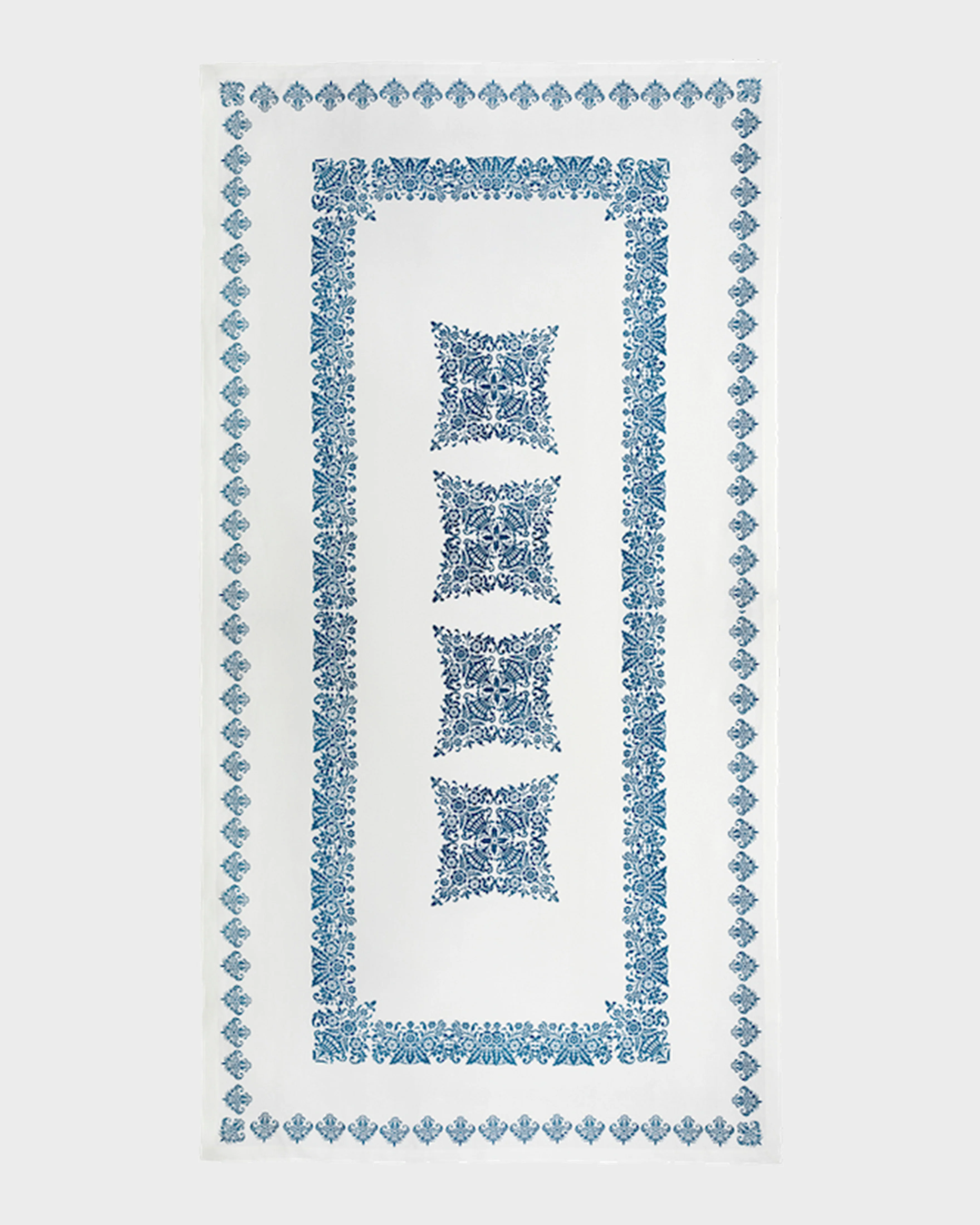 Mirandola Linen Tablecloth Blue - Image 4
