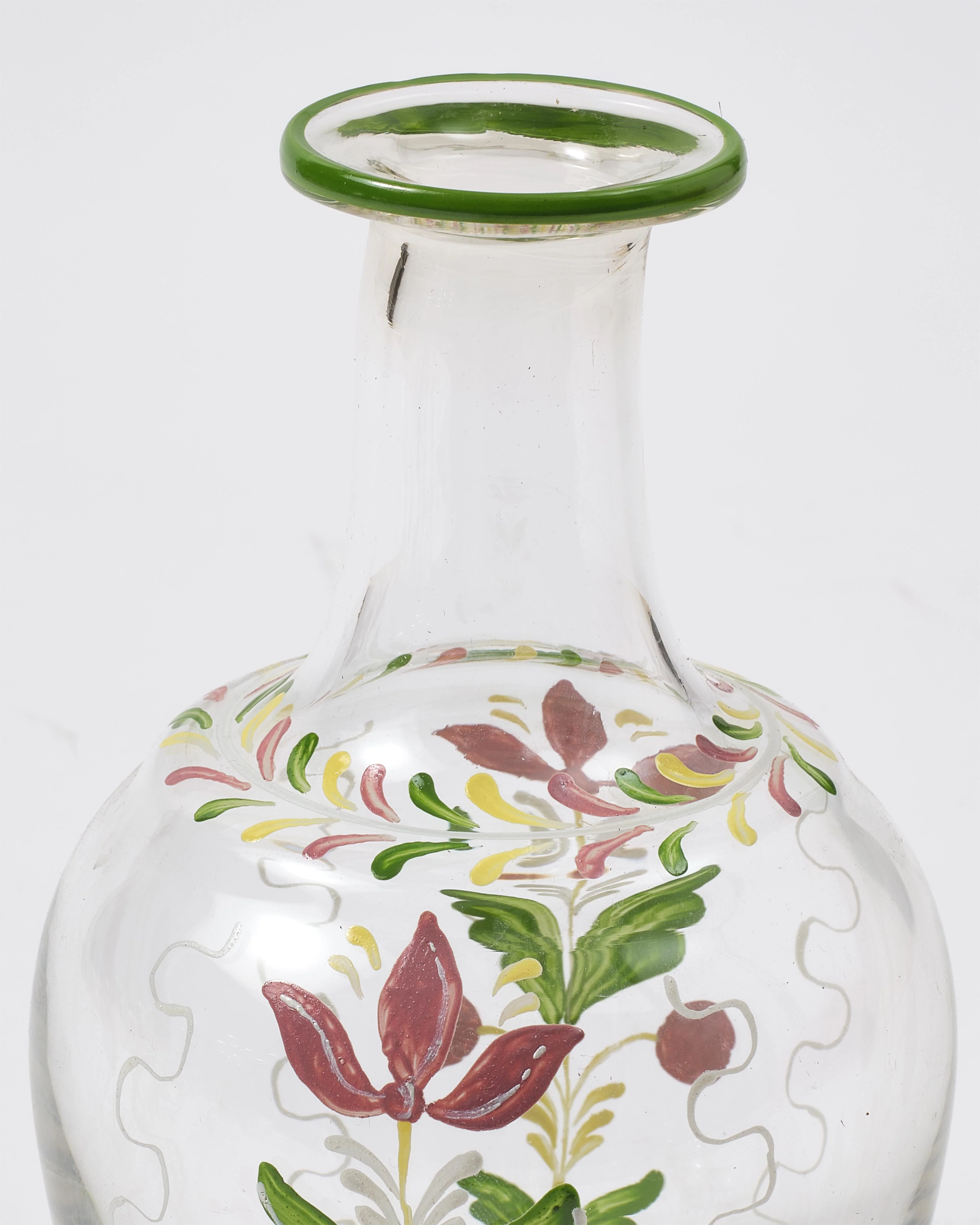 Murano Tulip Hand-Painted Bedside Set - Image 4