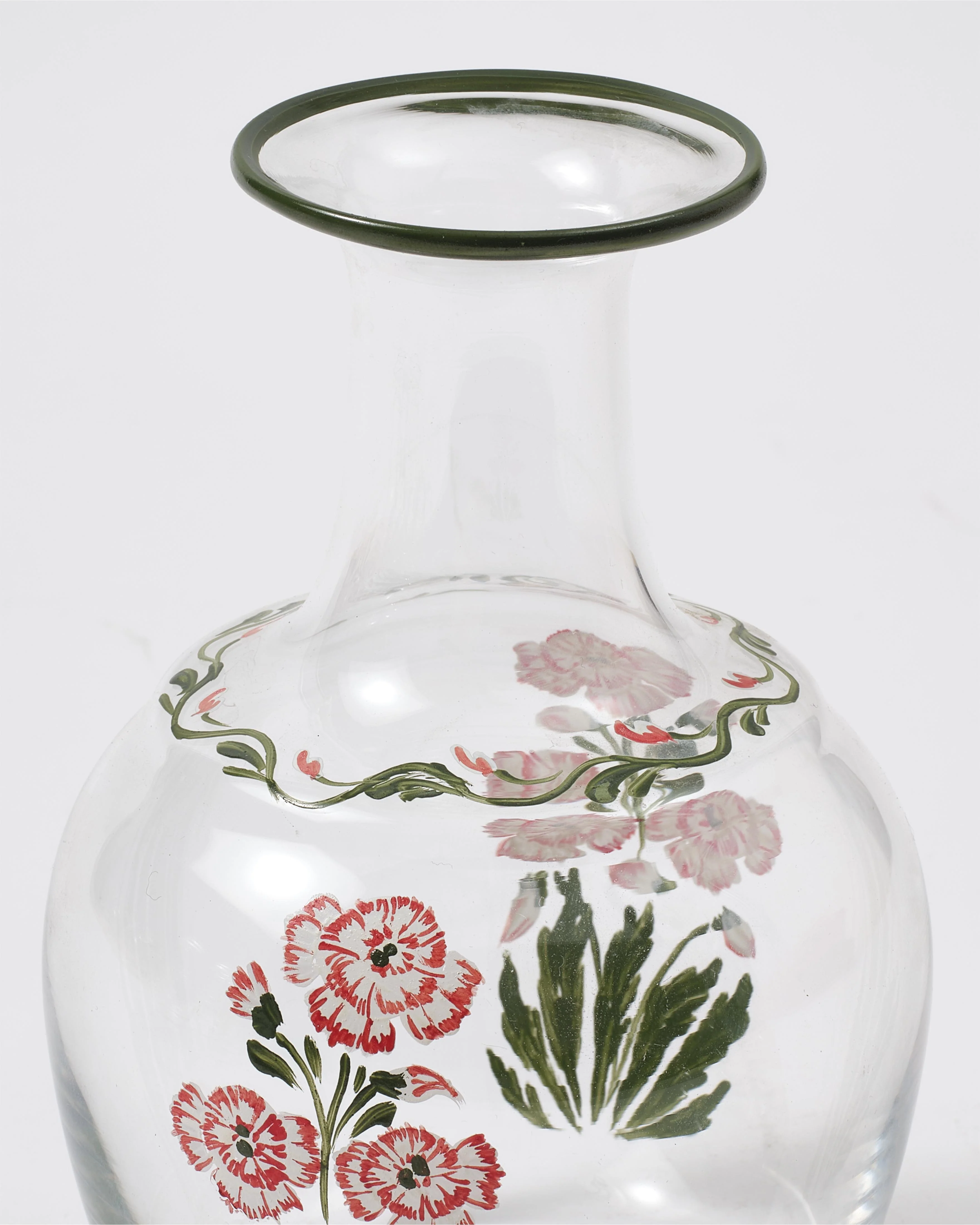 Murano Garofano Hand-Painted Bedside Set - Image 6