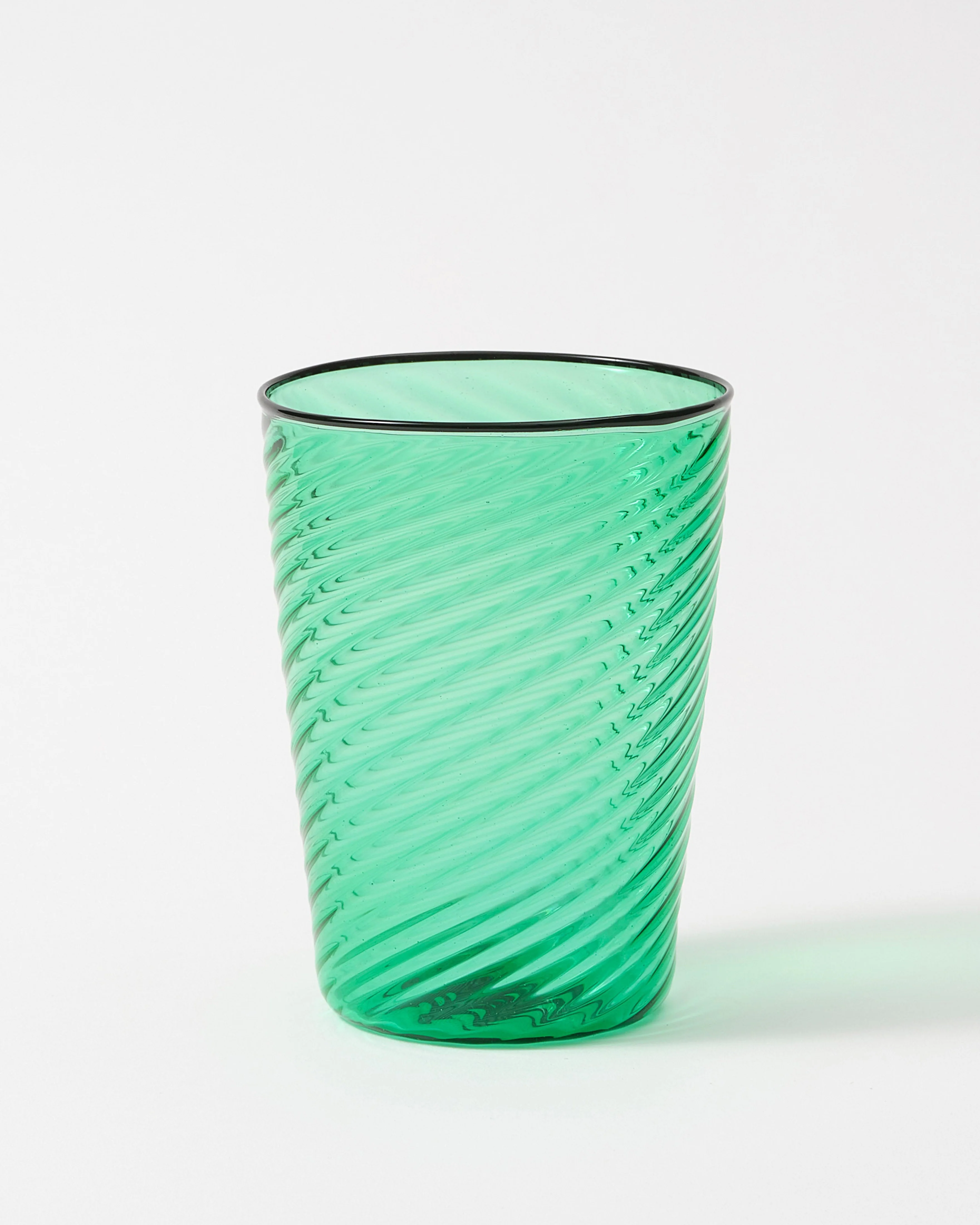 Venezia Water Glass, Green