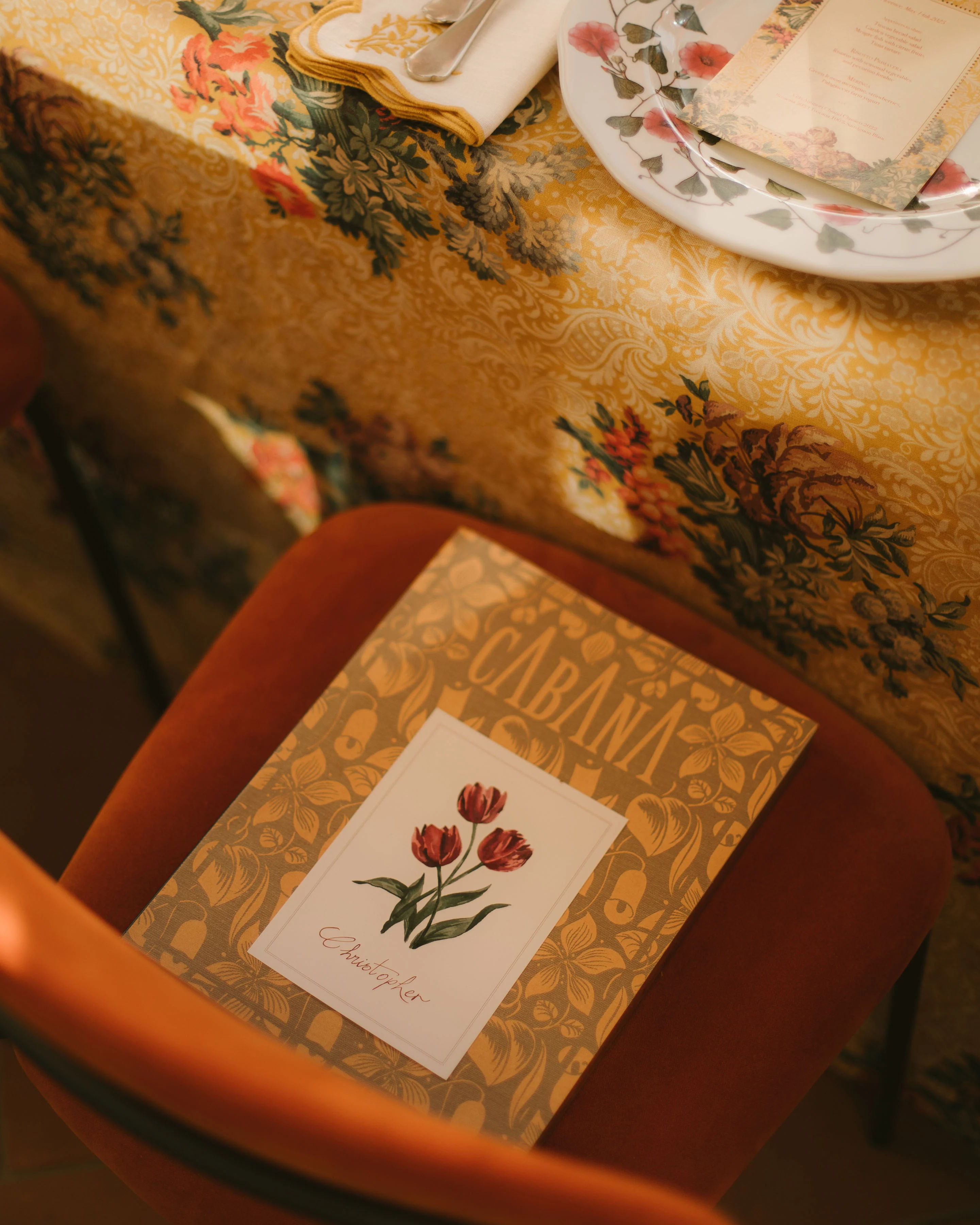 Floral Watercolor Place Cards (Set of 12) - Image 5