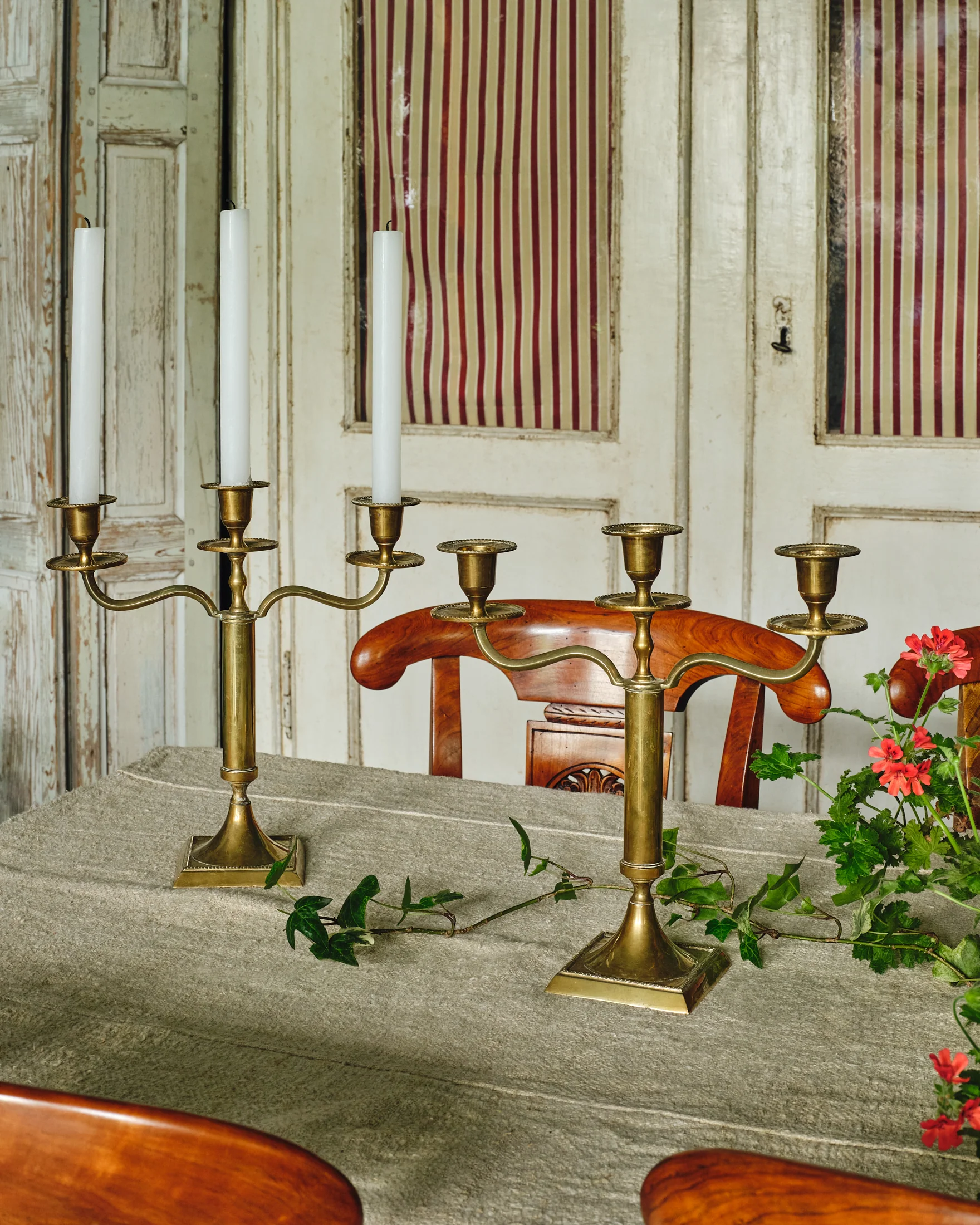 Pair of Brass Candlesticks