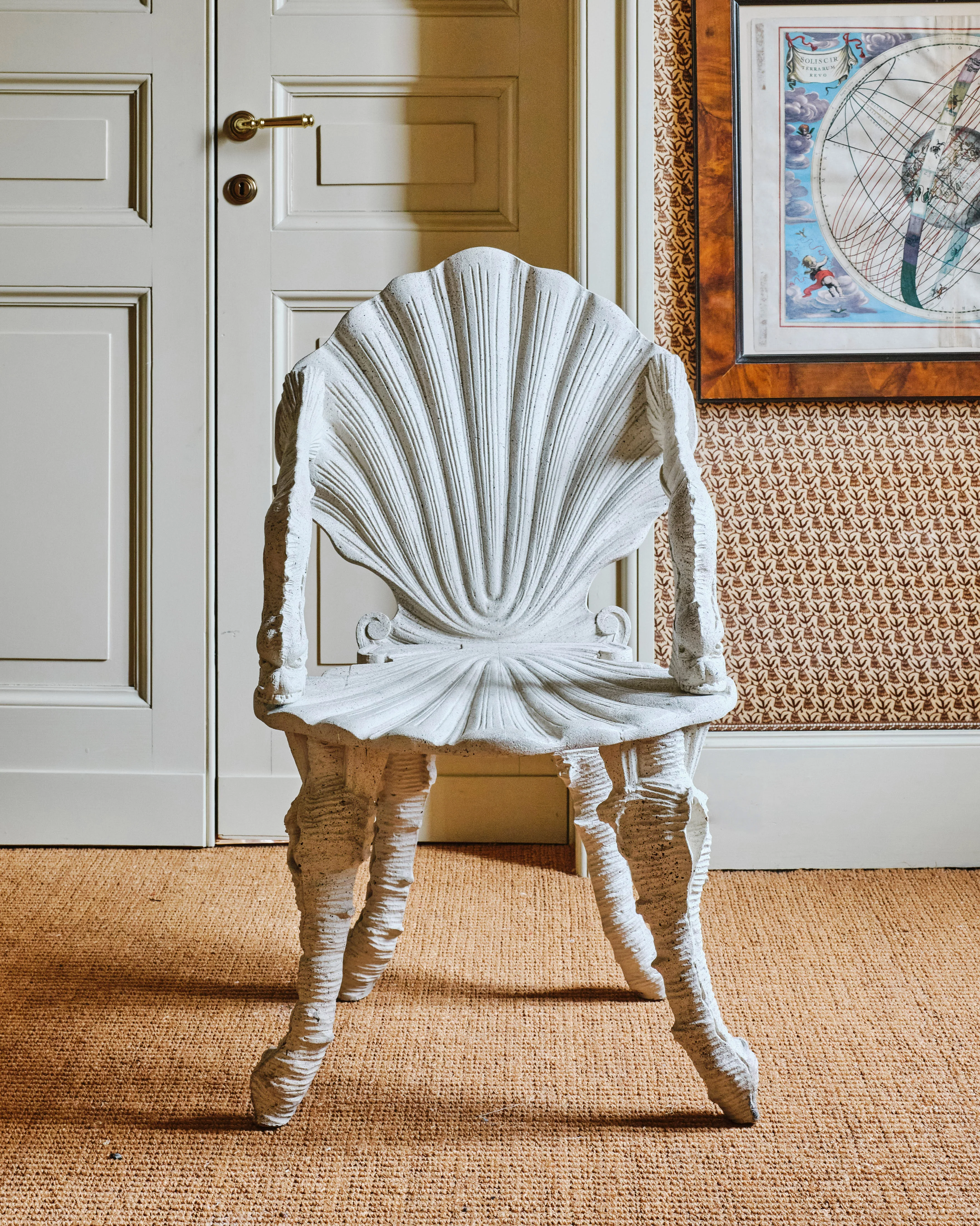 Pair of Grotto Shell-Back Chairs - Image 5