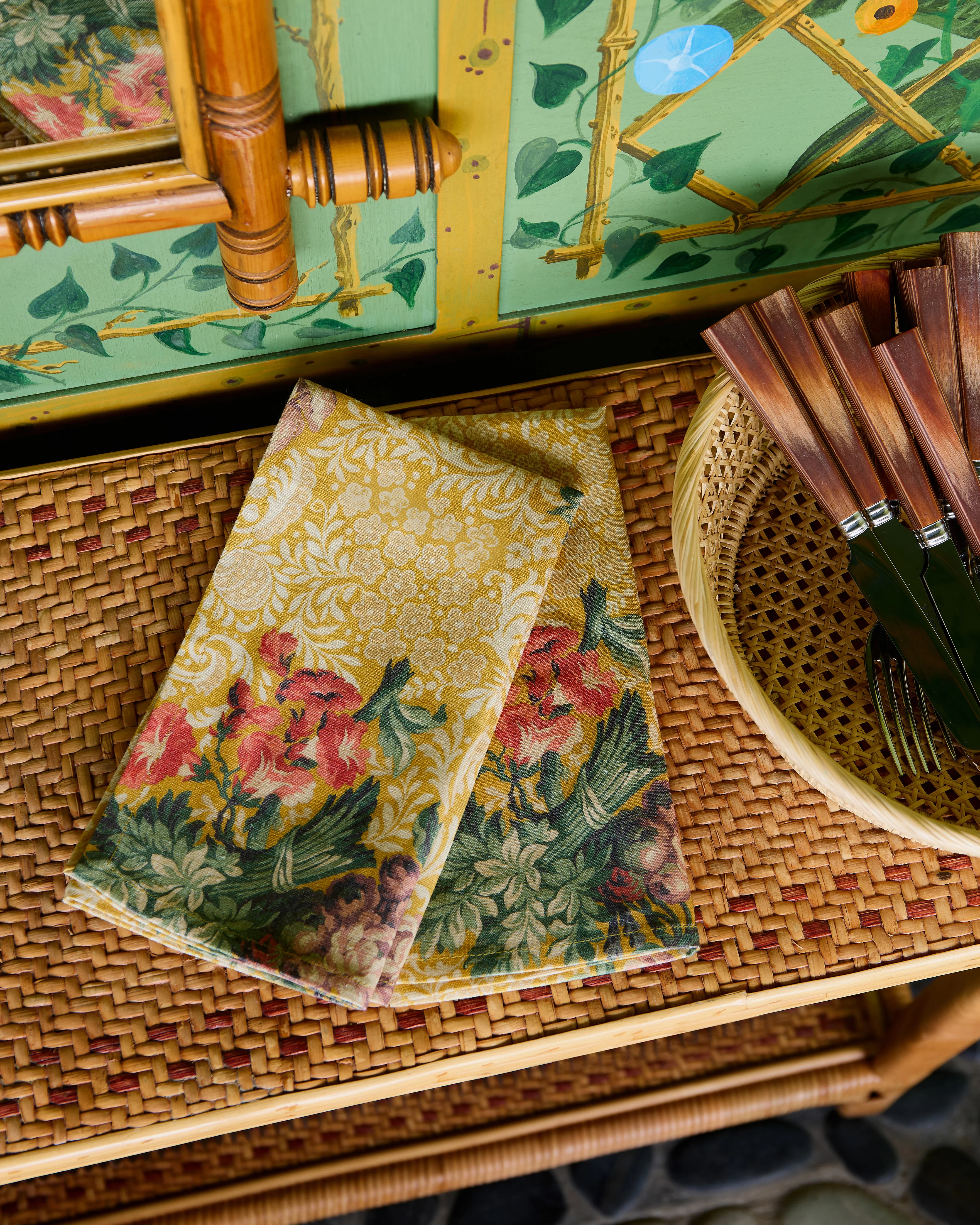 Peonia Linen Linen Napkins (Set of 4) - Image 4