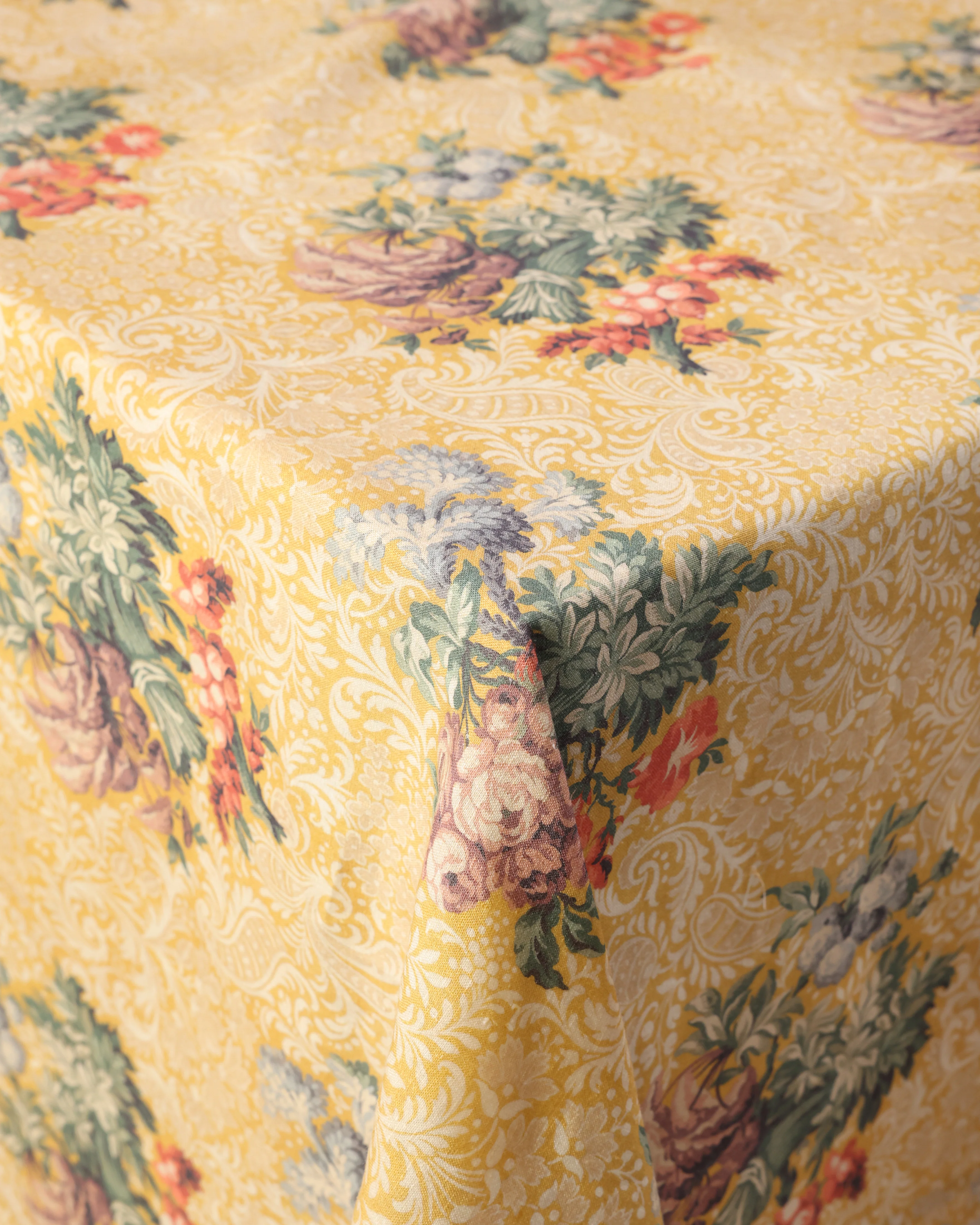 Peonia Linen Tablecloth, Square
