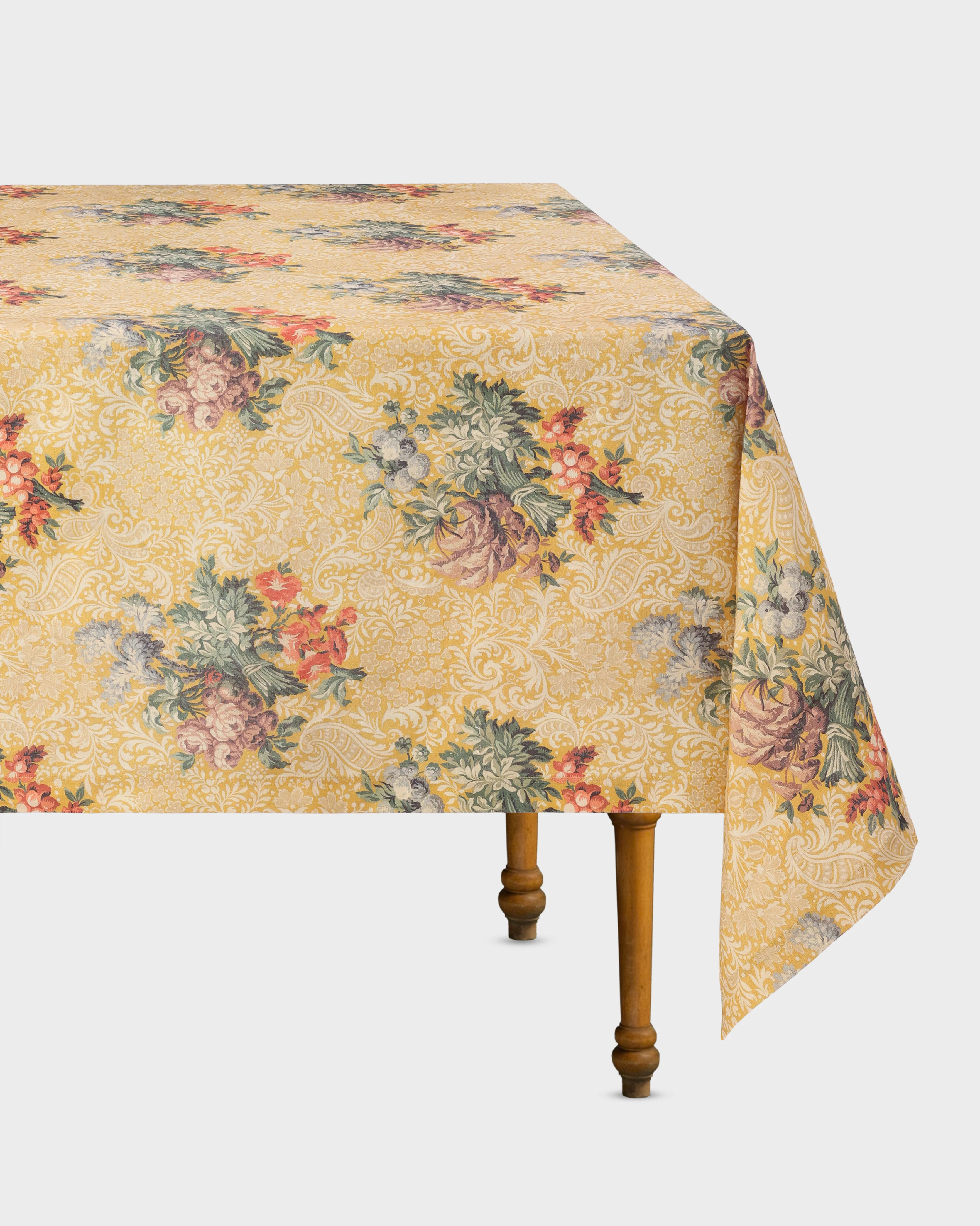 Peonia Linen Tablecloth, Square - Image 3