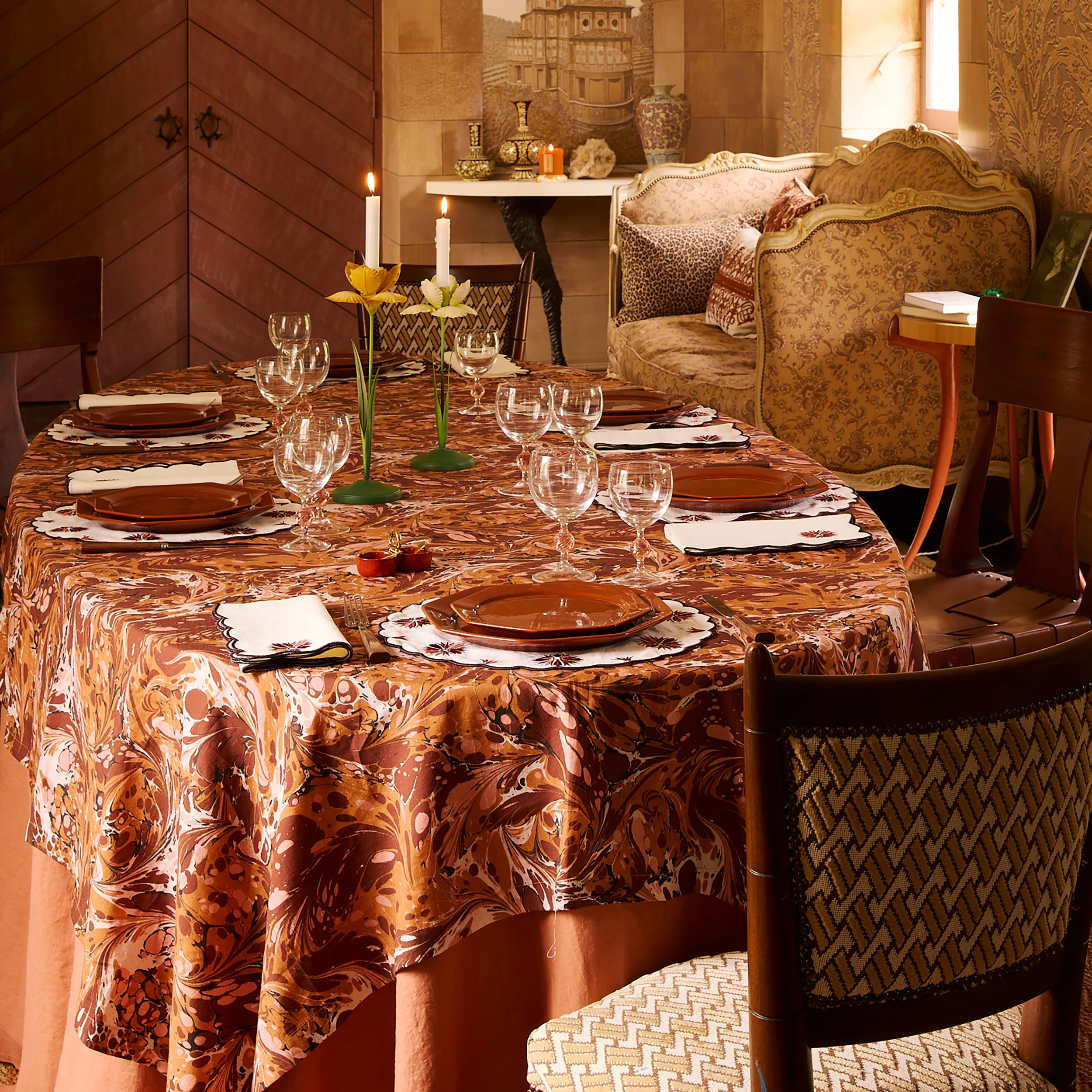 Perusia Tablecloth, Square - Image 2