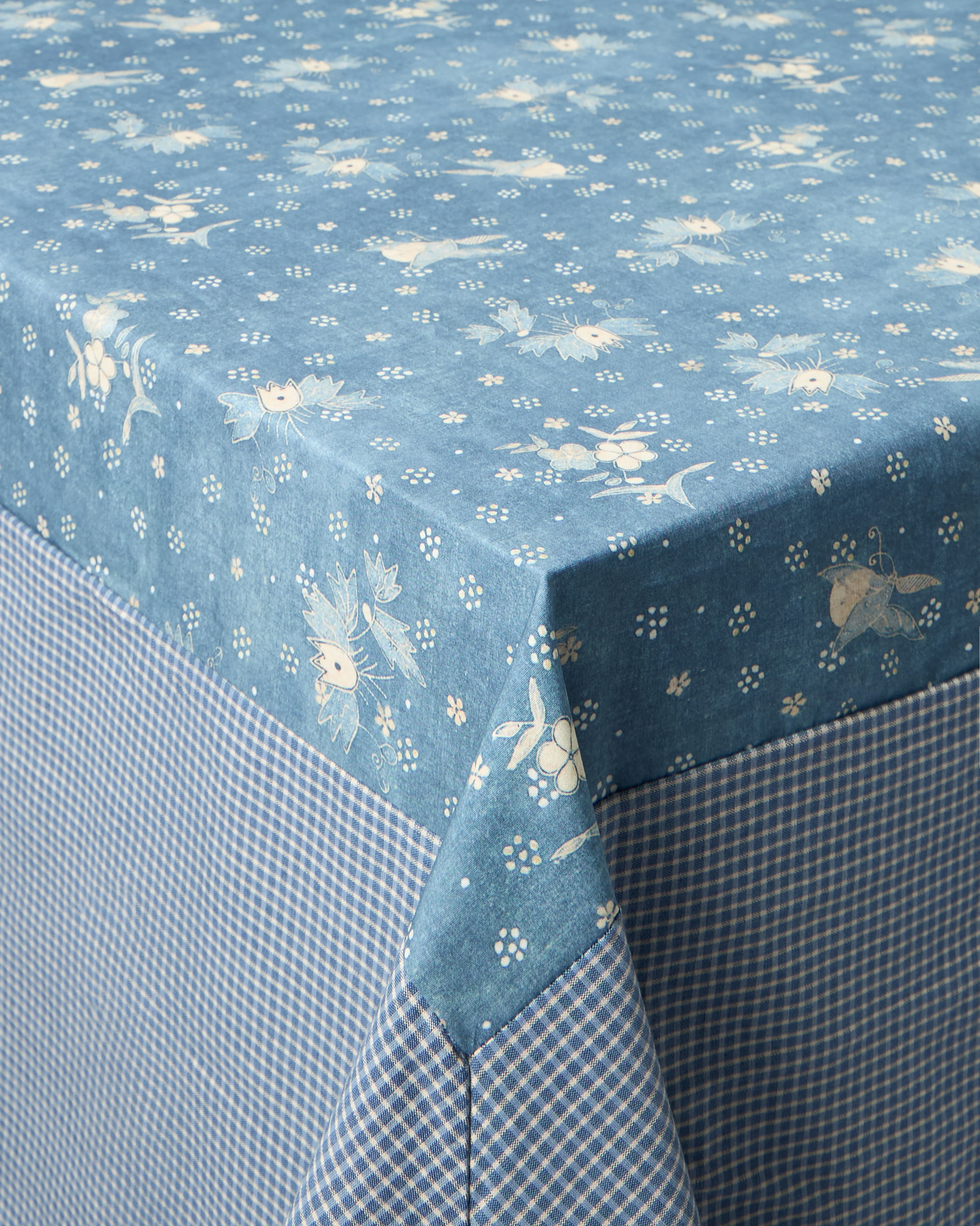 Ralph Lauren Home x Cabana, Wells Batik Patchwork Tablecloth, Square - Image 3