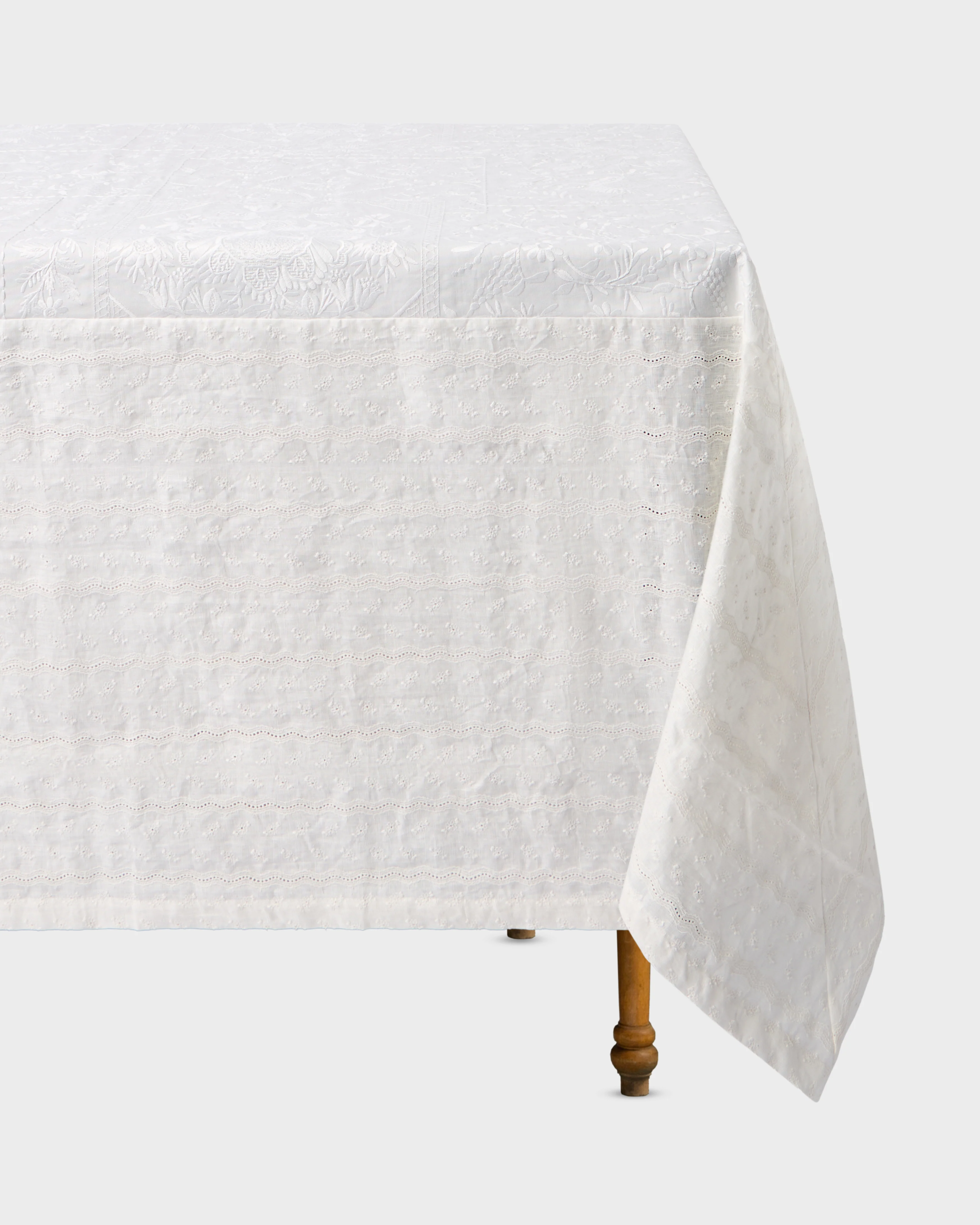 Ralph Lauren Home x Cabana, Williston Embroidered Tablecloth, Square