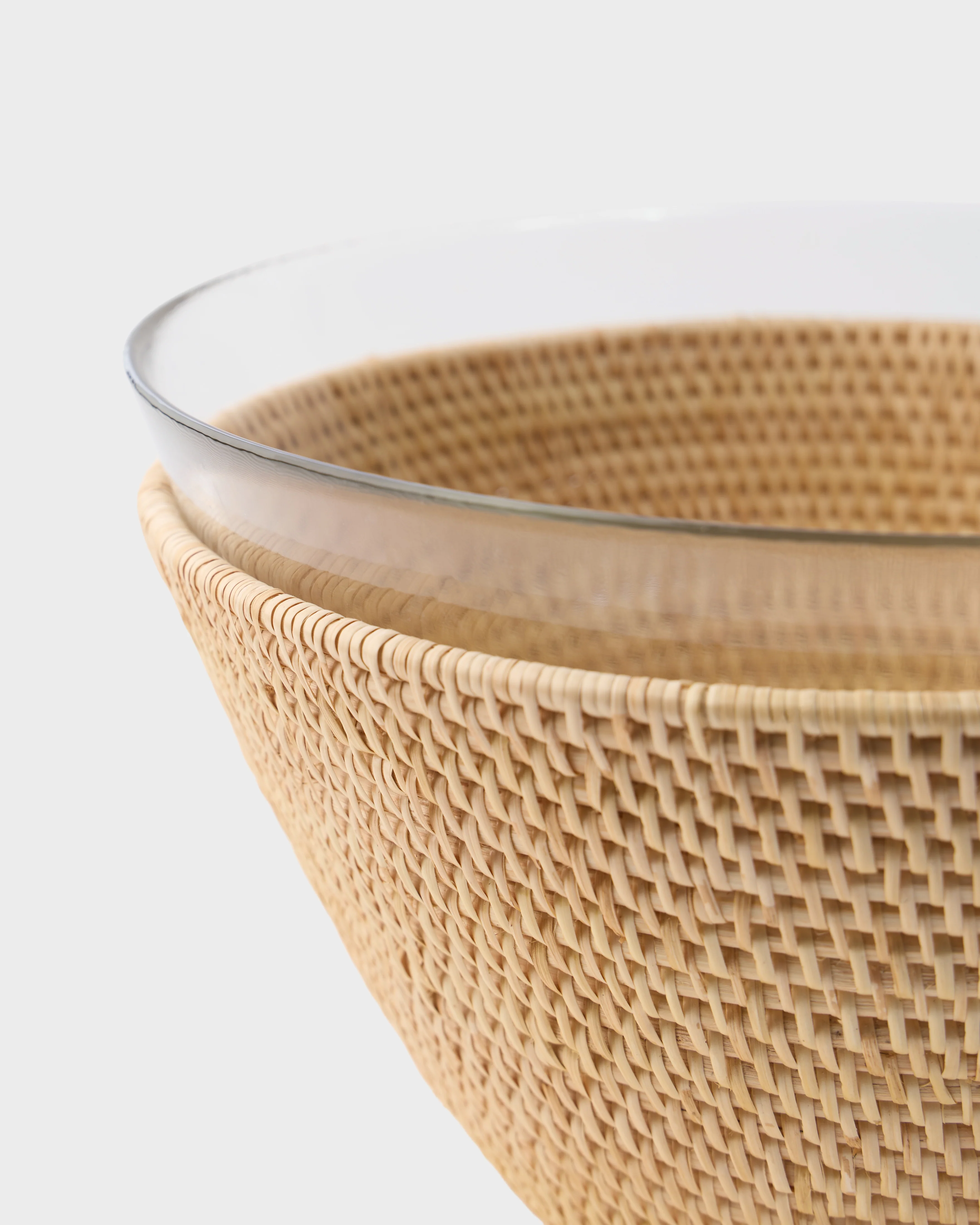 Rattan Sabbia Salad Bowl - Image 2