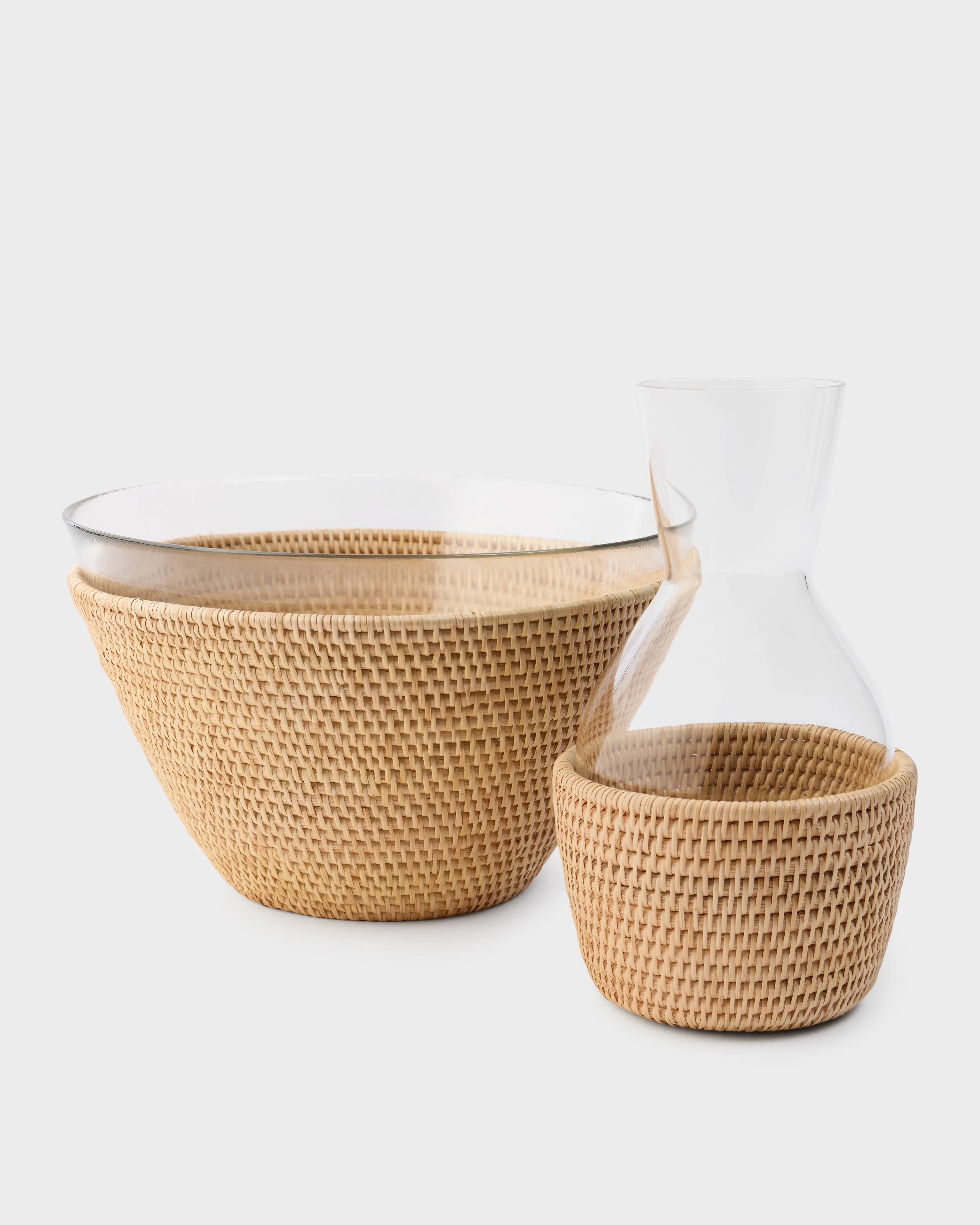 Rattan Sabbia Salad Bowl - Image 3