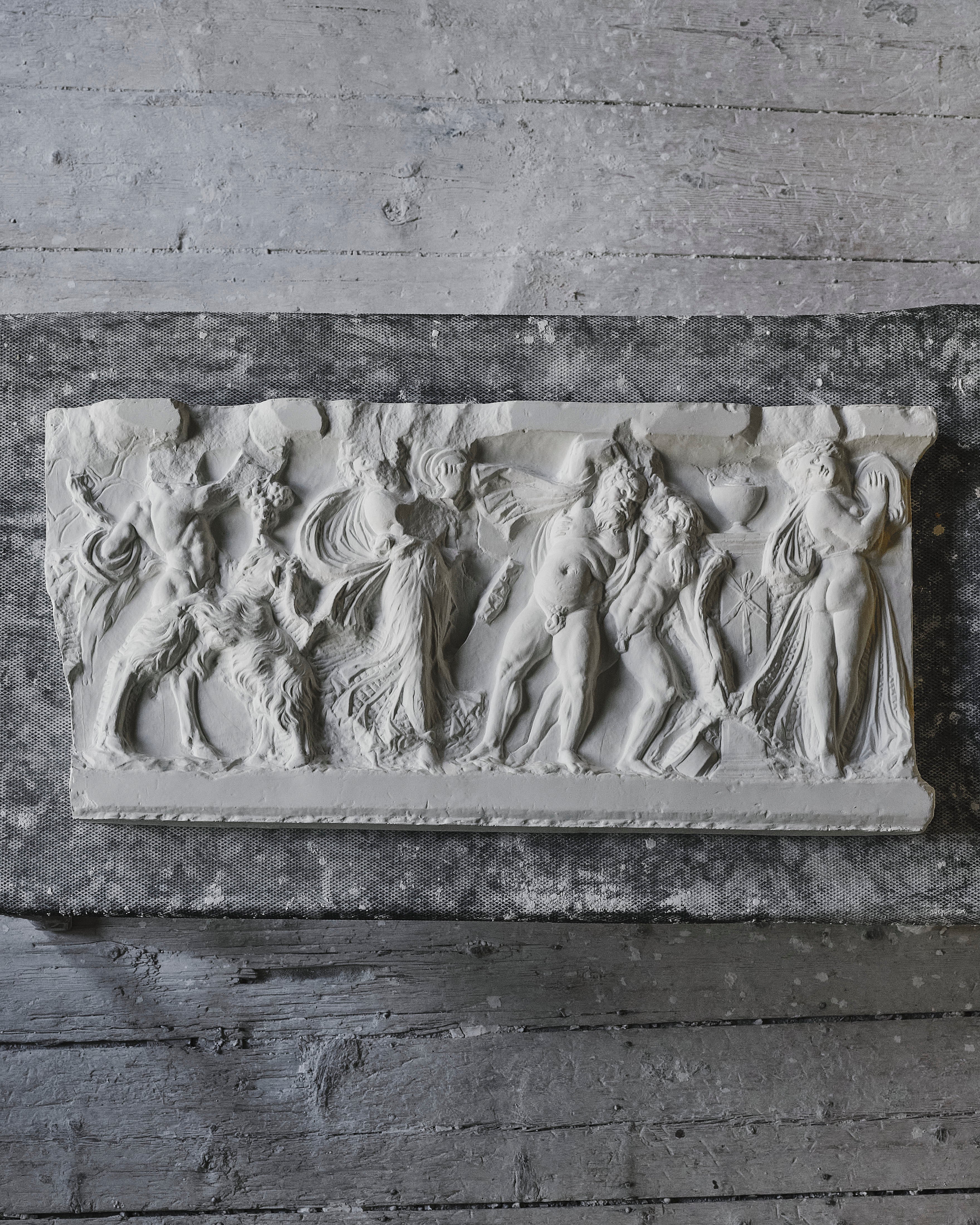Roman Relief Frieze, Bacchich Scene