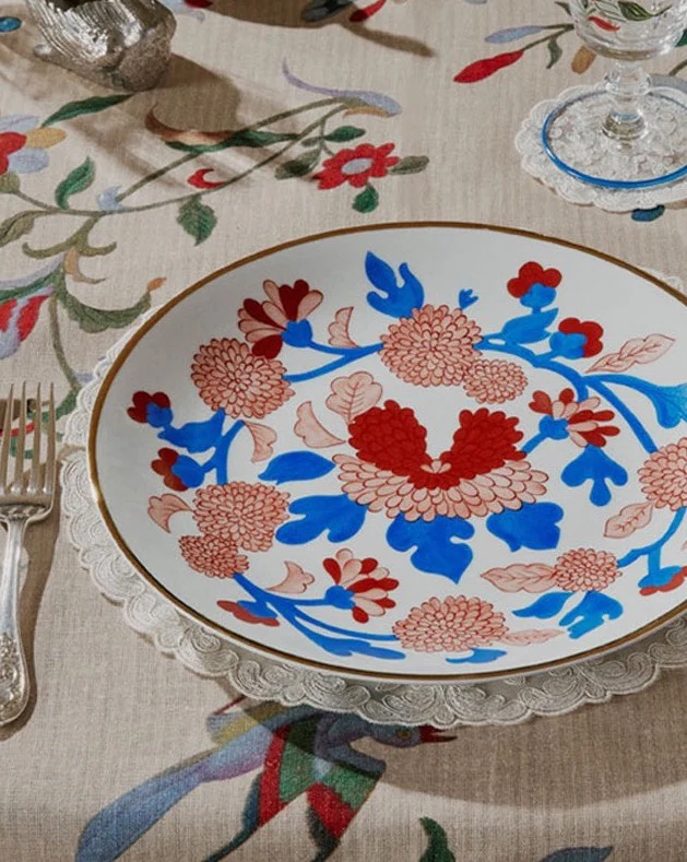 Rose Silk Lace Placemat - Image 2