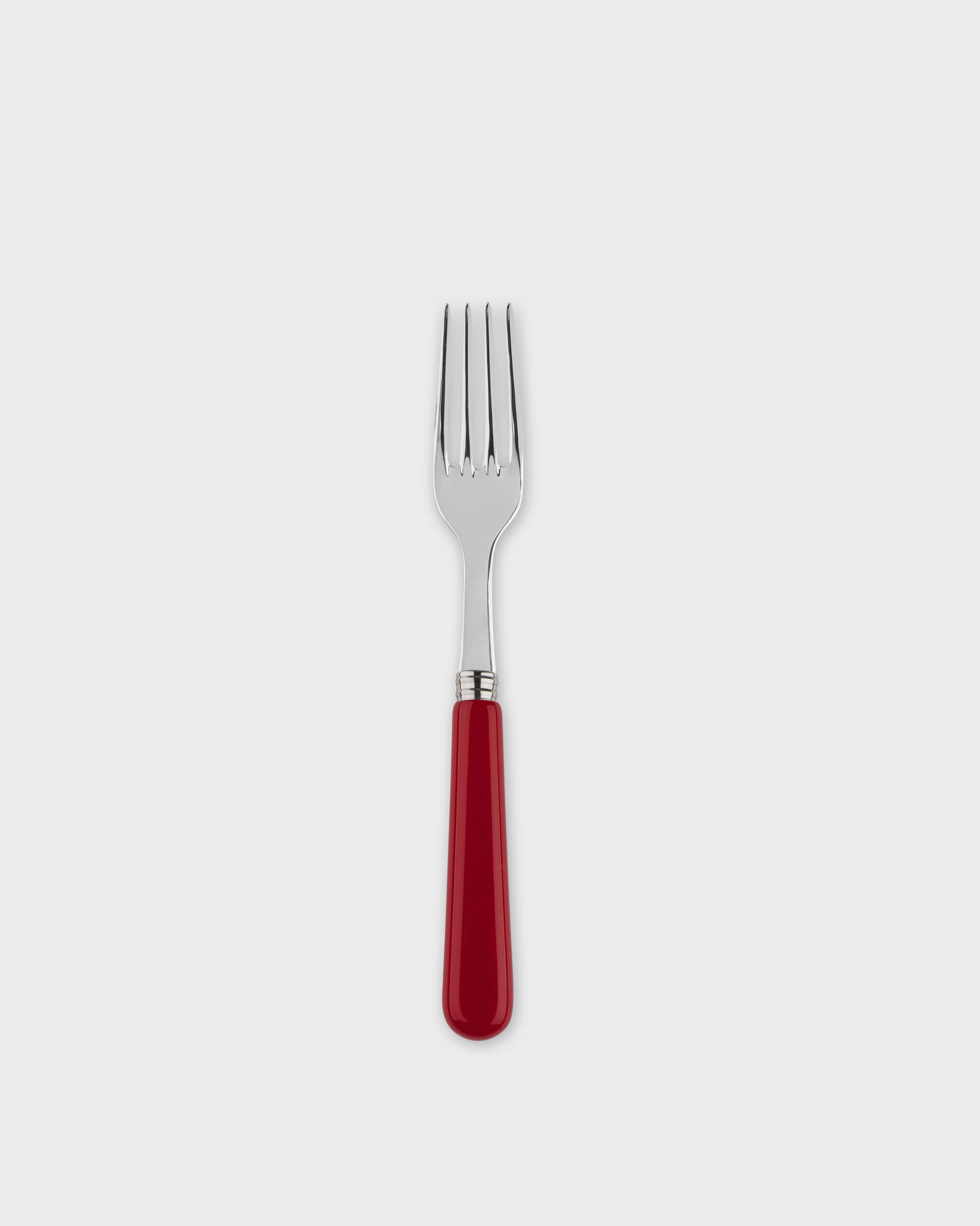 Sabre Dinner Fork, Red