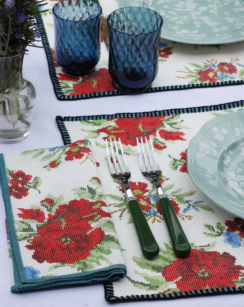 Sabre Dinner Fork, Green - Image 2