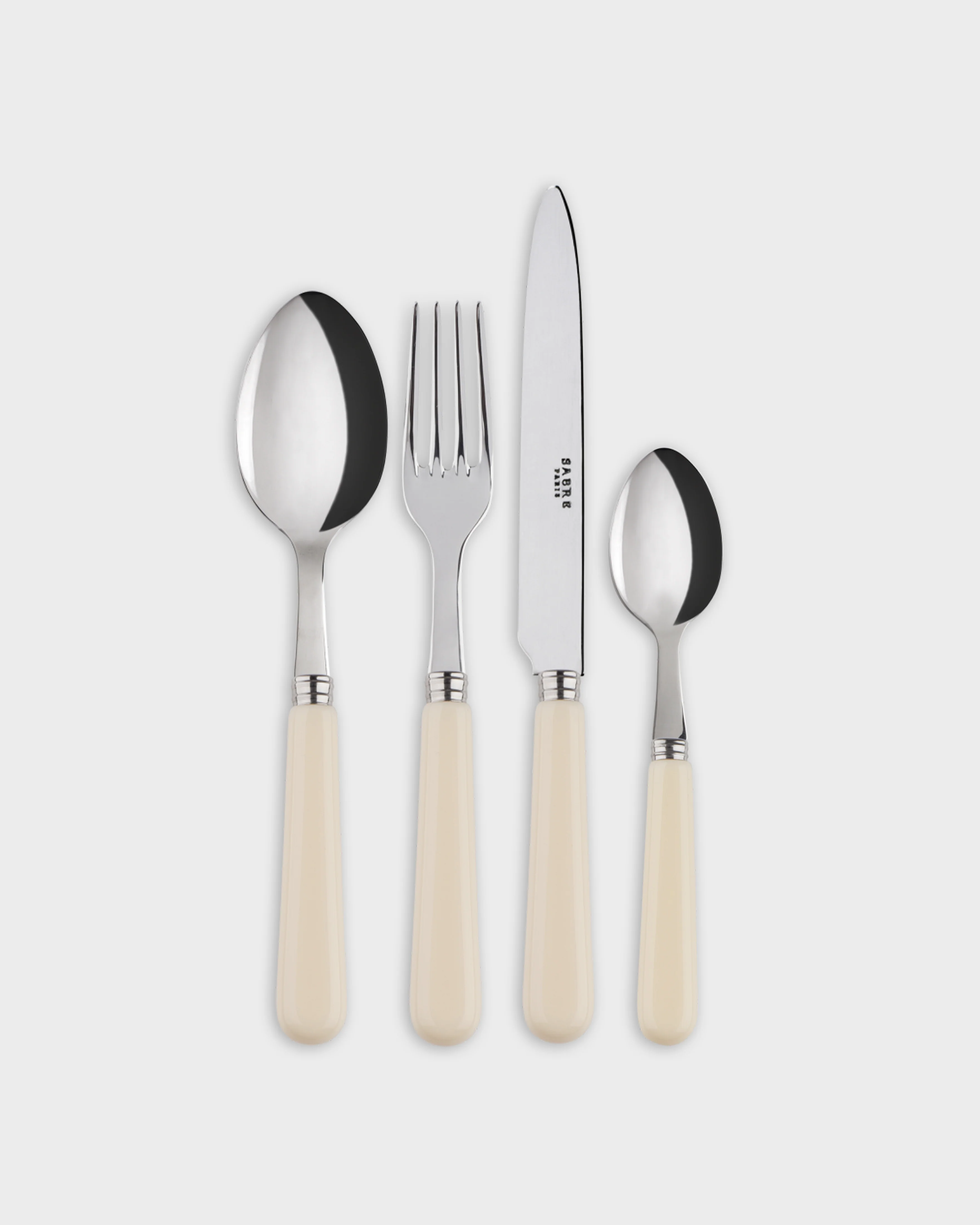 Sabre Soup Spoon, Ivory - Image 3