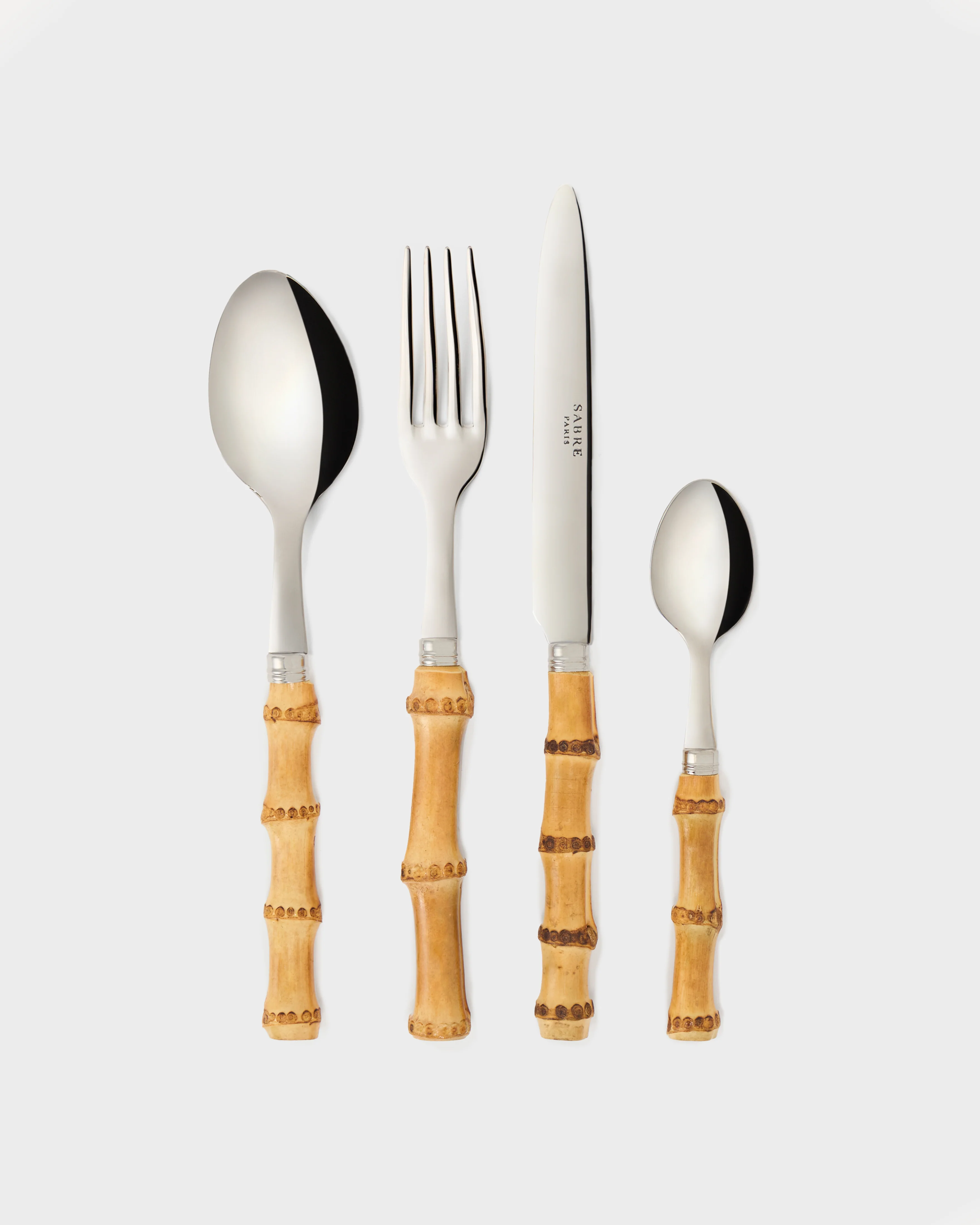 Sabre Soup Spoon, Bamboo - Image 2