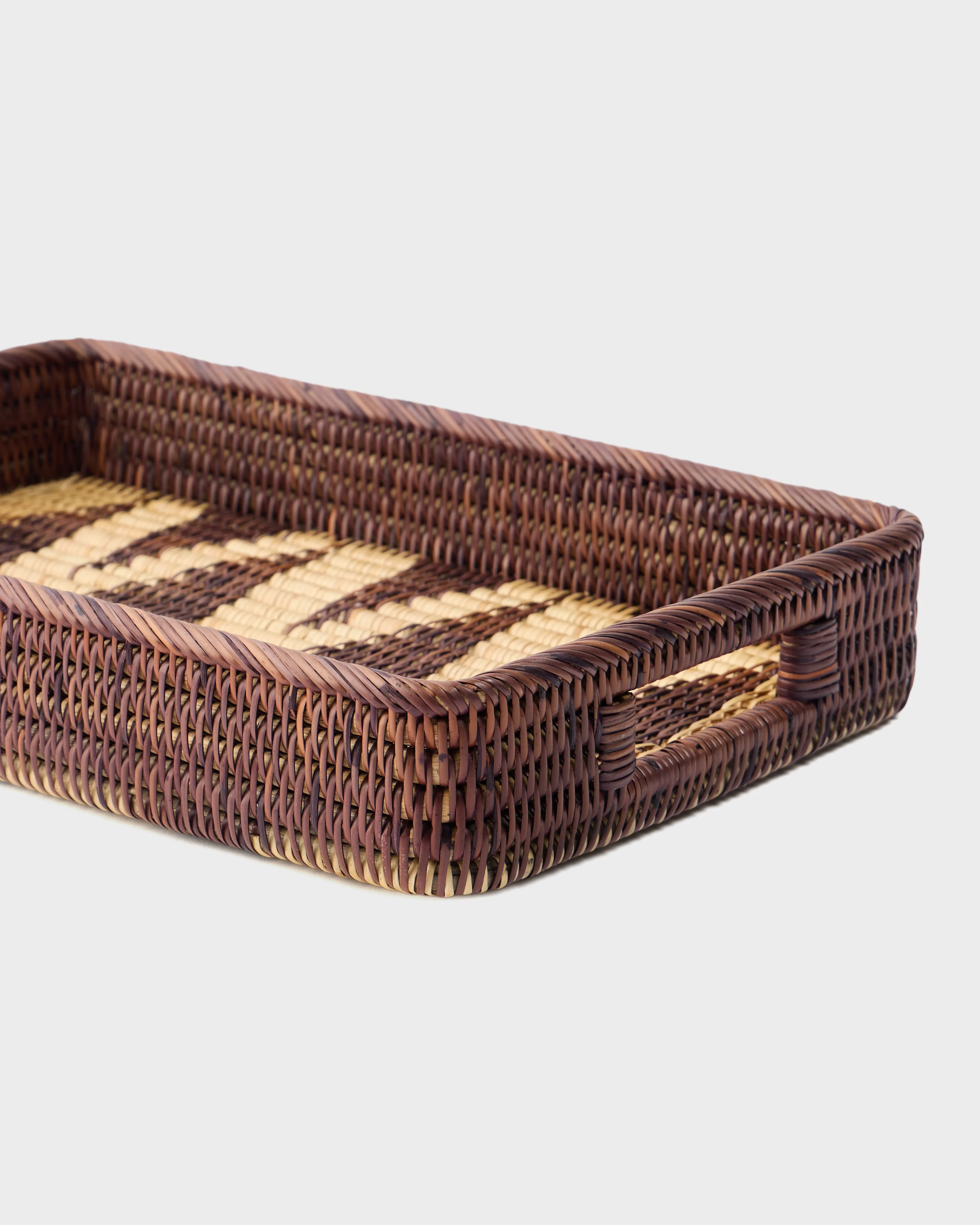 Rattan Diamond Serving Tray, Small - Image 2