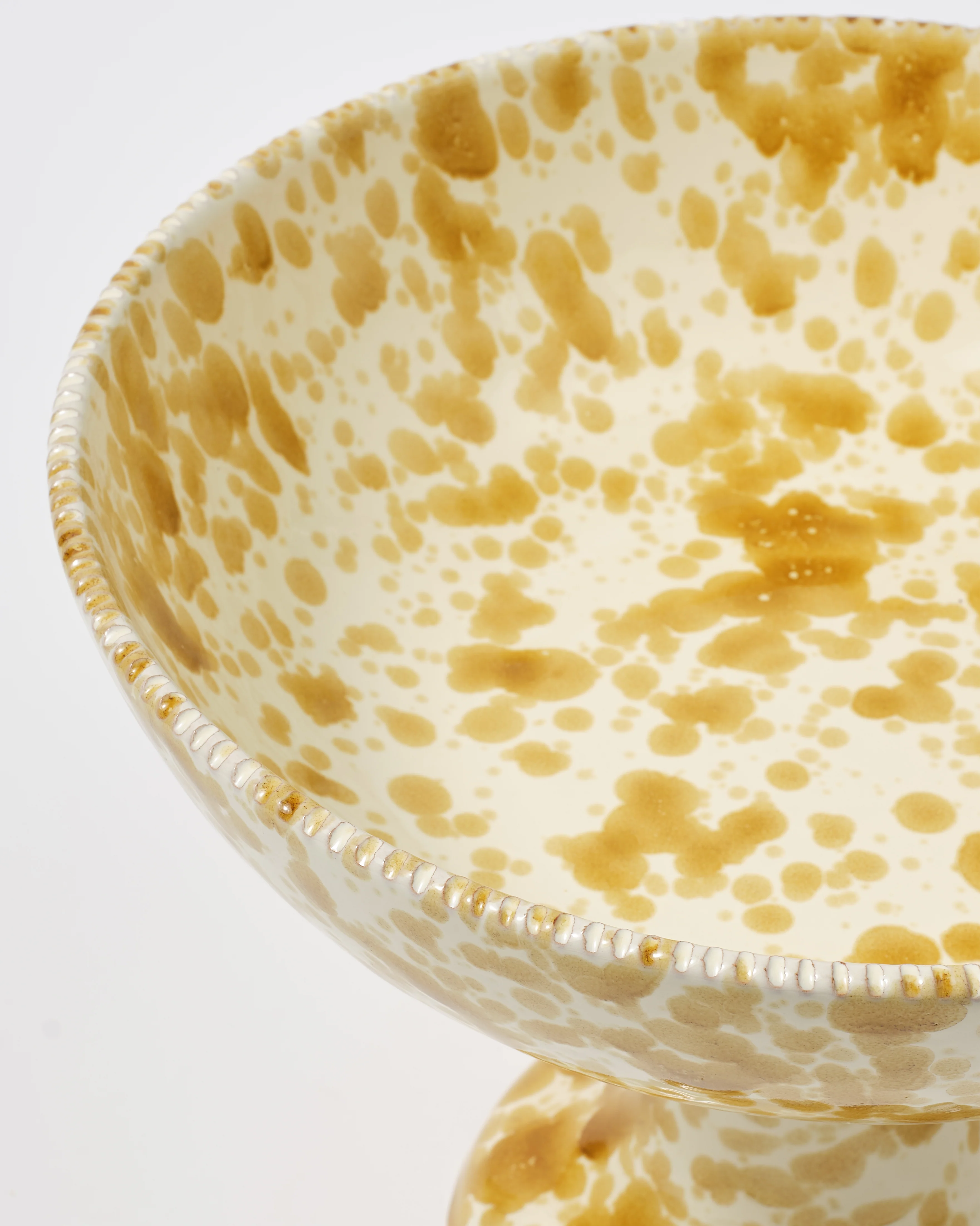 Speckled Fruit Stand, Yellow - Image 3
