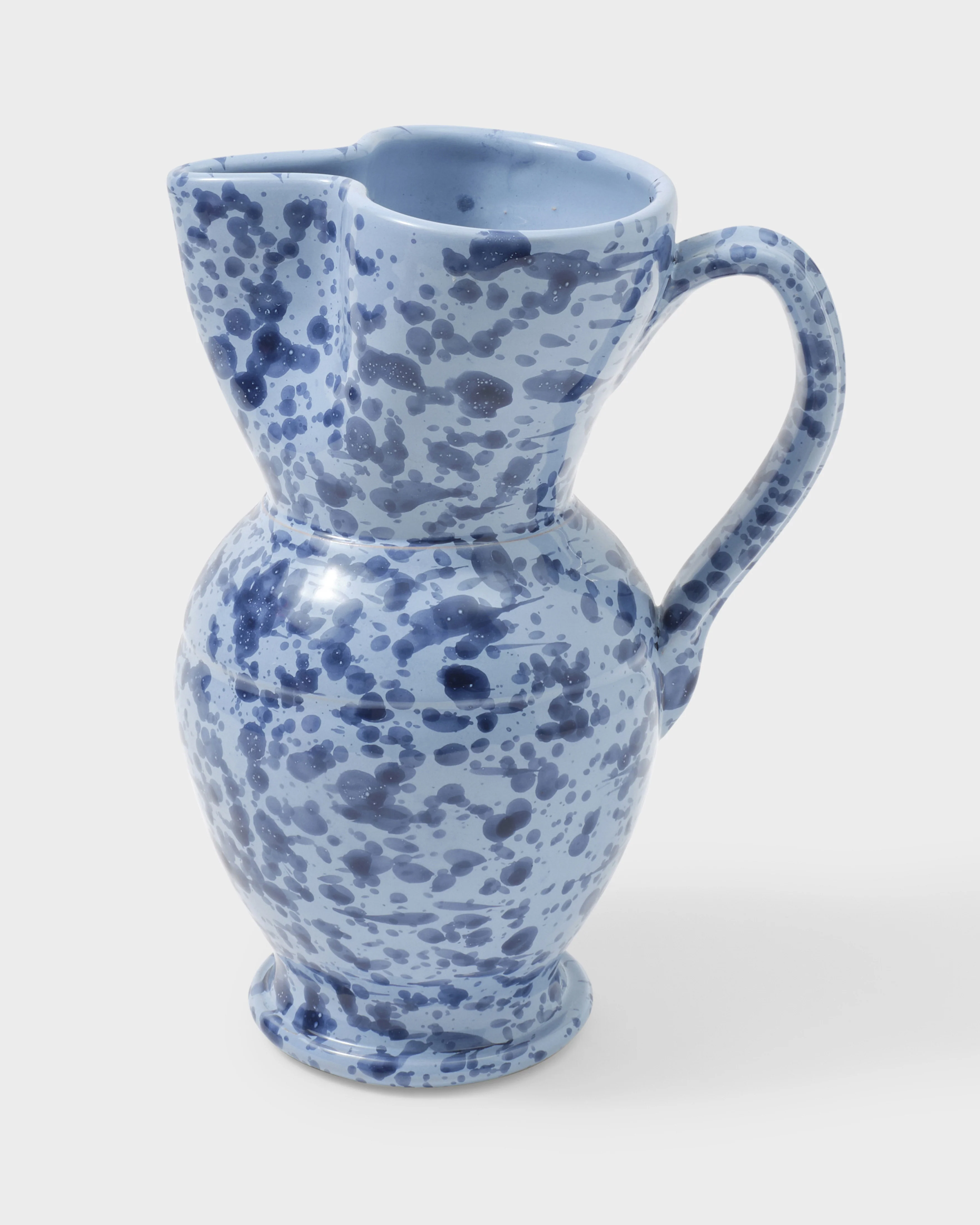 Speckled Pitcher, Blue