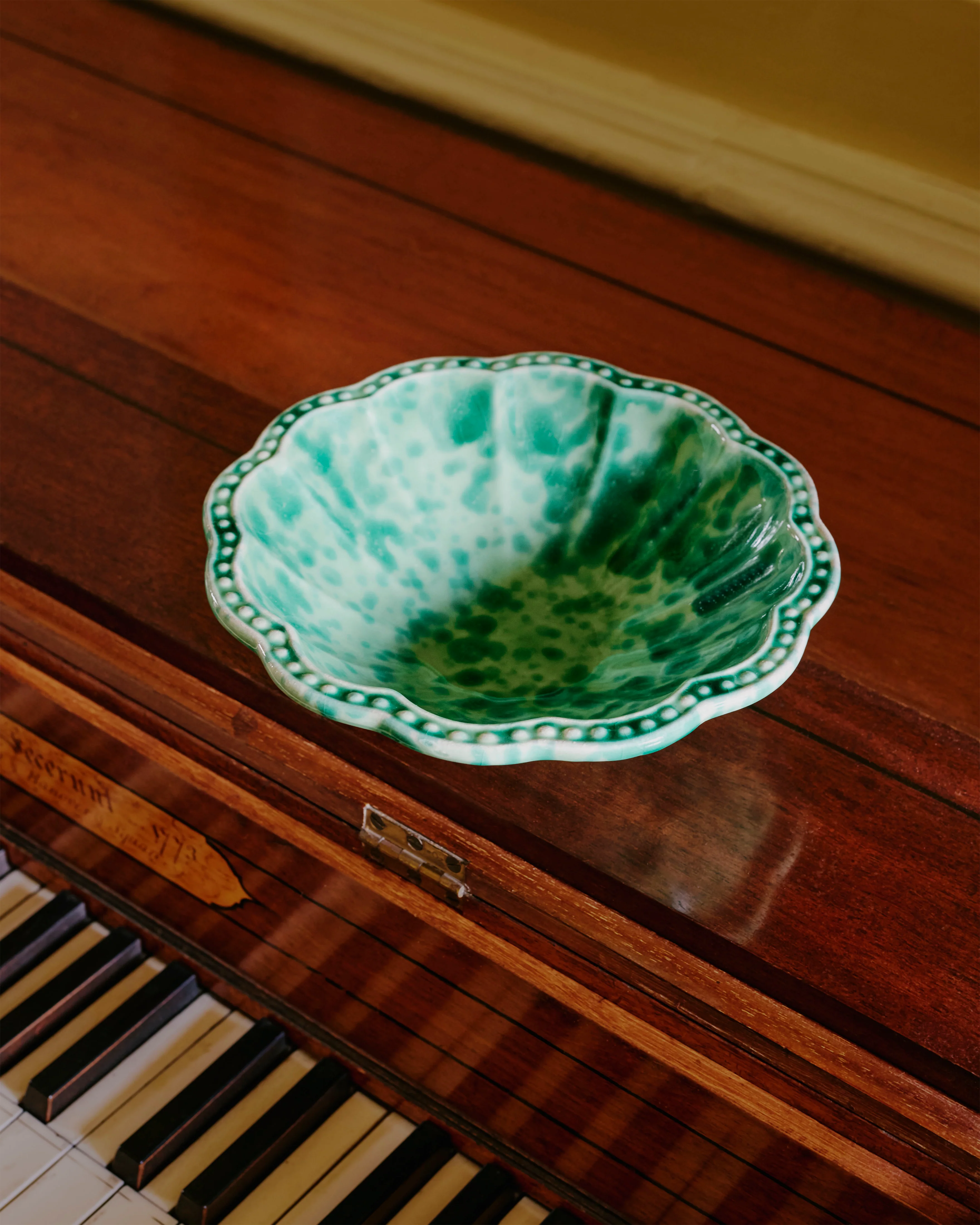 Speckled Small Bowl, Green - Image 3