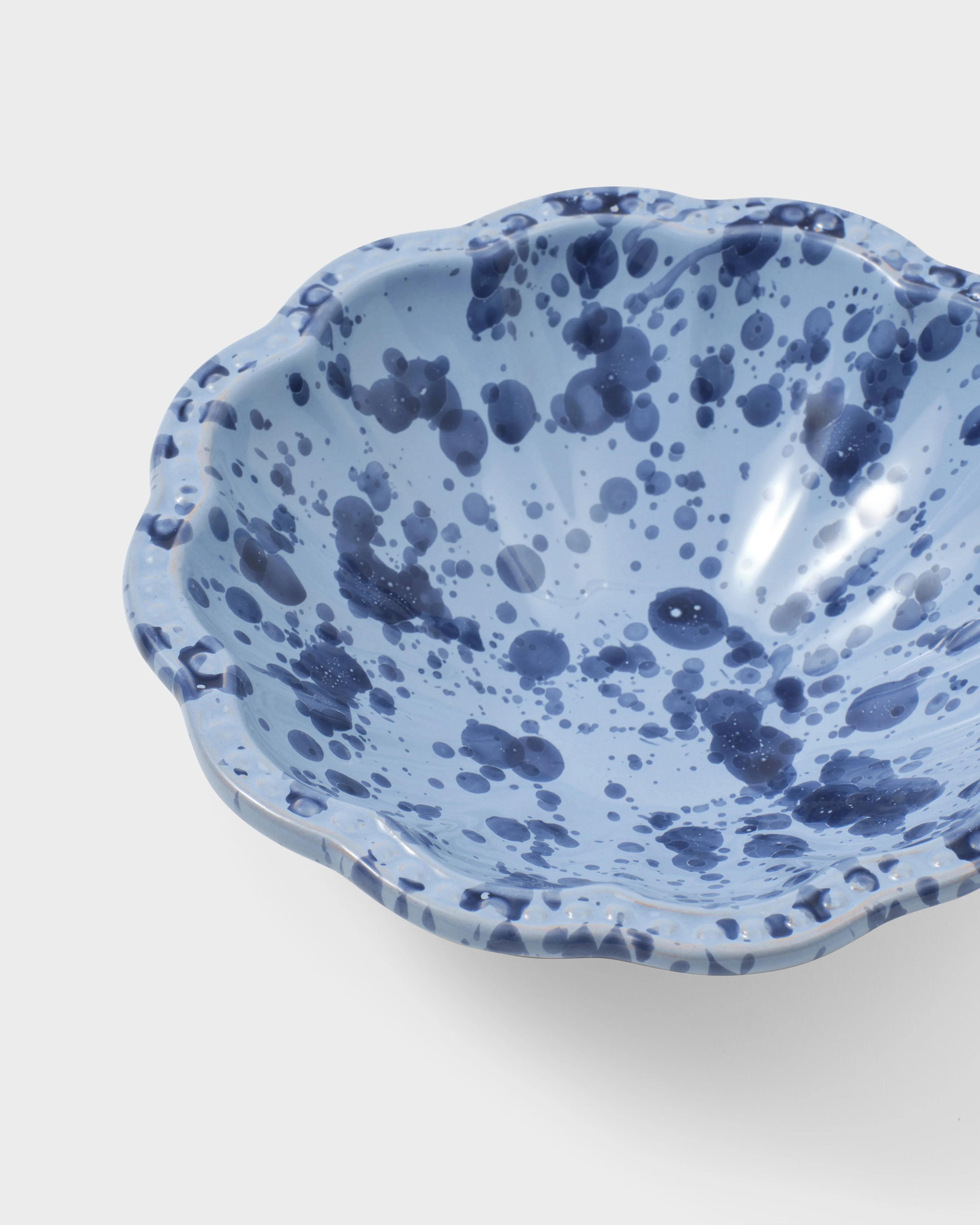 Speckled Small Bowl, Blue - Image 5