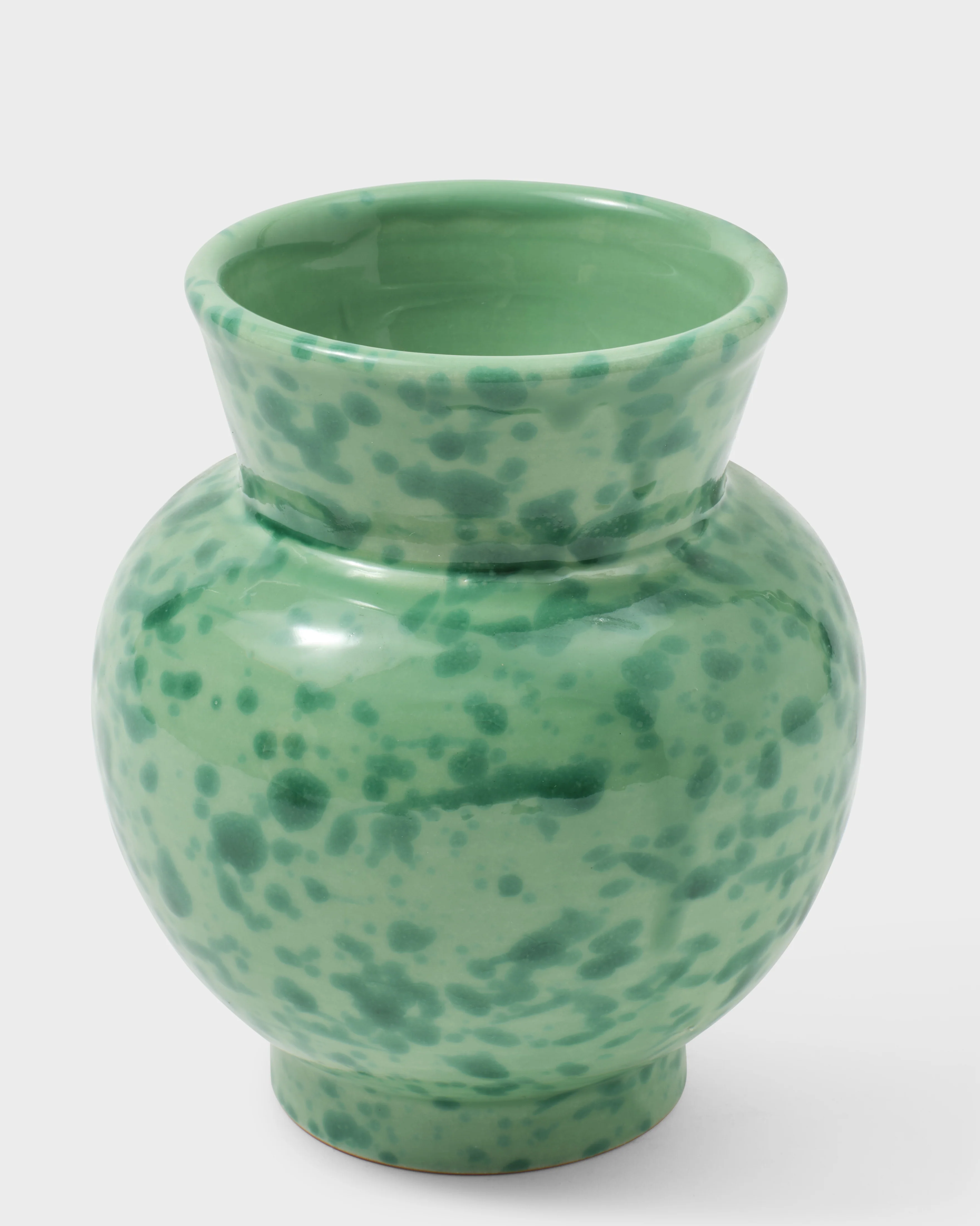 Speckled Vase, Green - Image 3