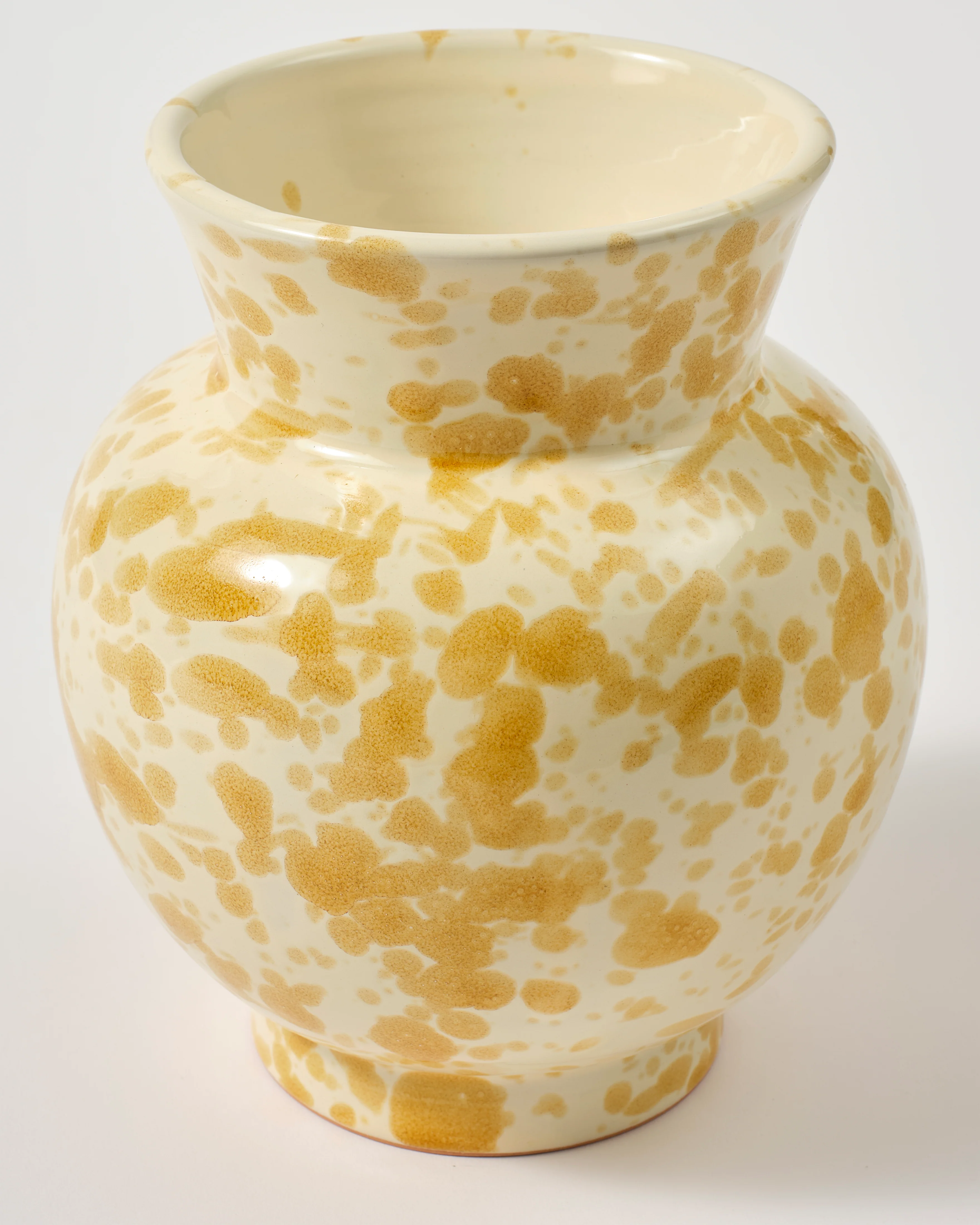 Speckled Vase, Yellow - Image 3