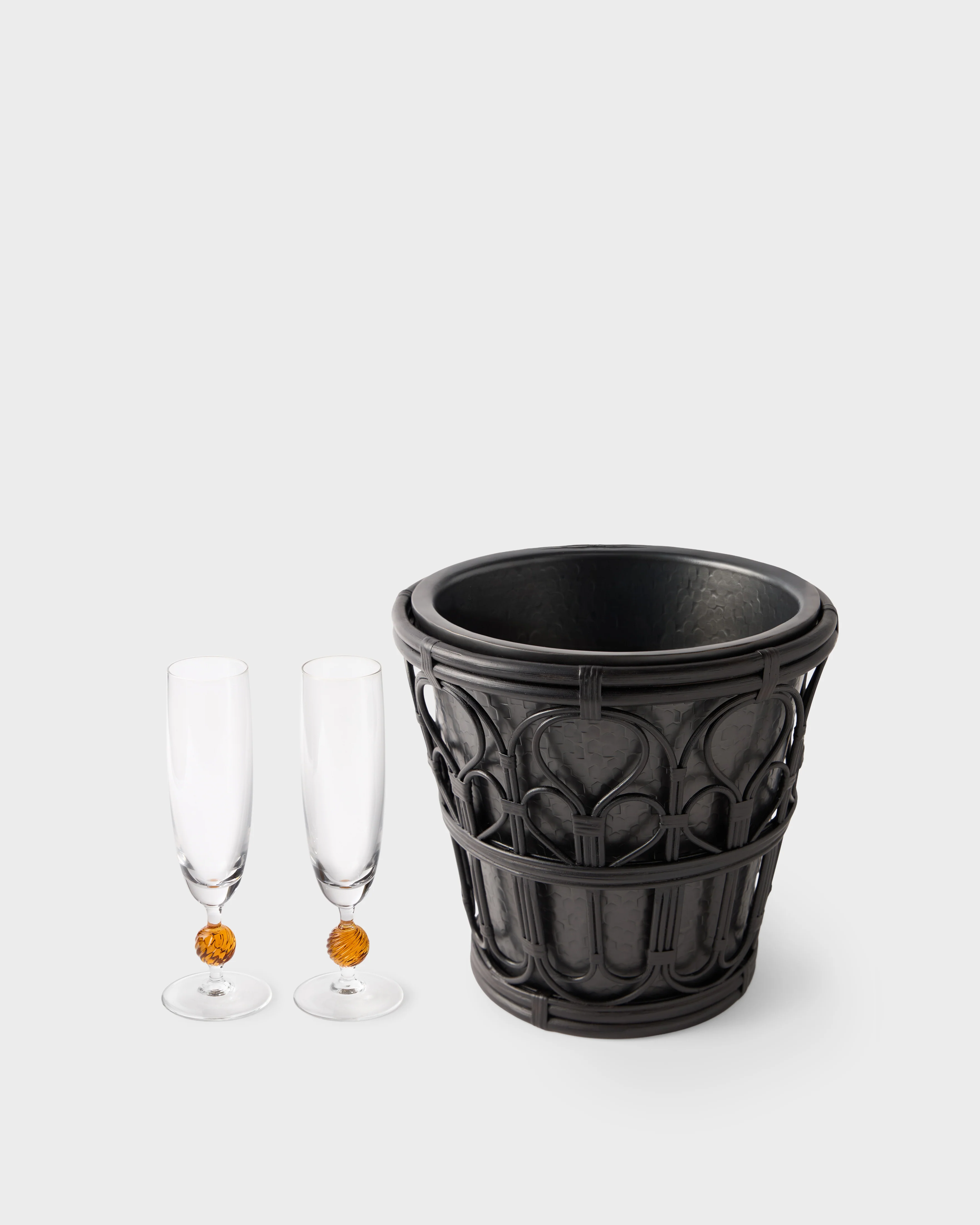 Champagne Bucket & Flute Set