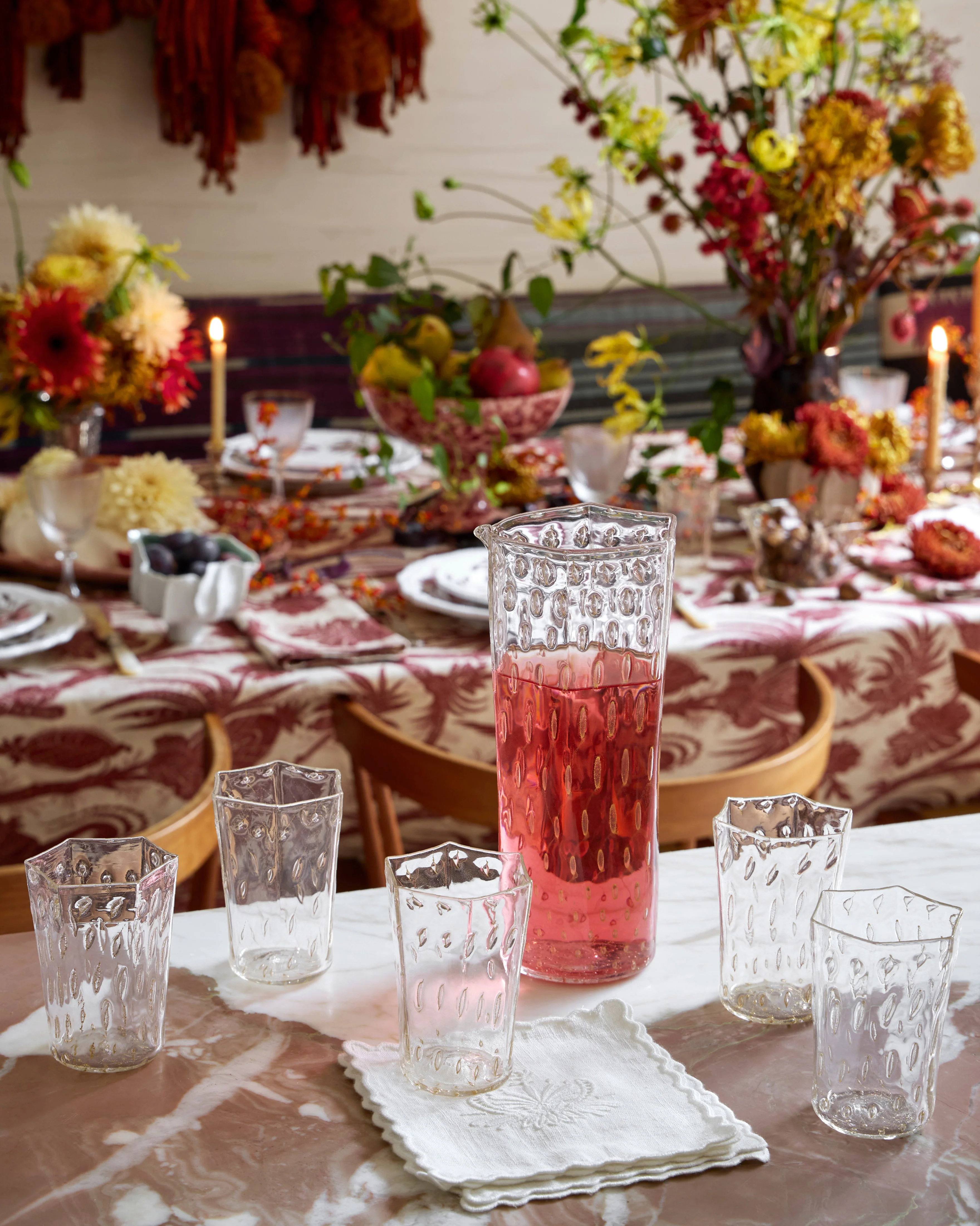Ulla Johnson x Cabana Ajour Embroidered Linen Cocktail Napkins (Set of 4) - Image 2