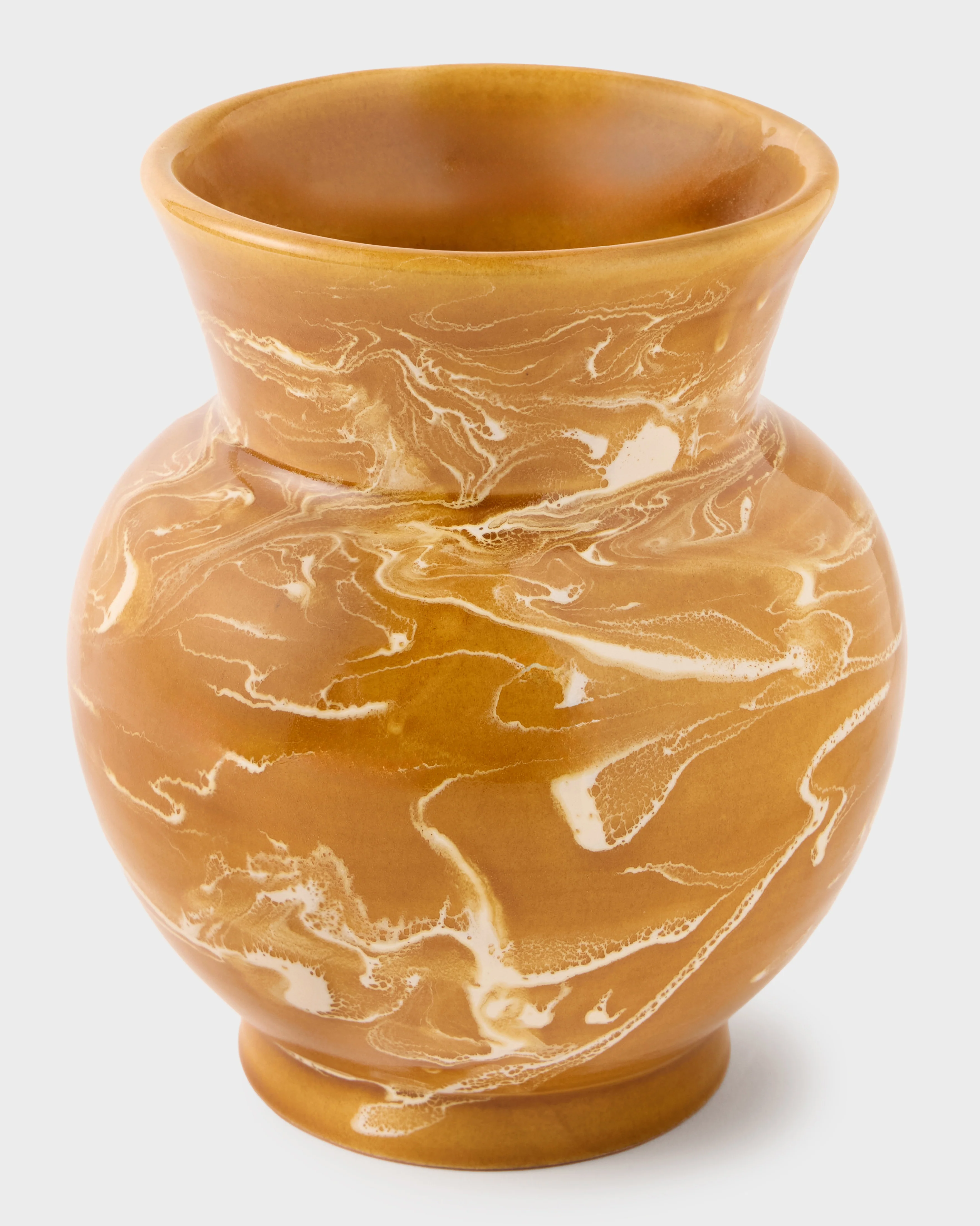 Marbled Vase, Terracotta - Image 2