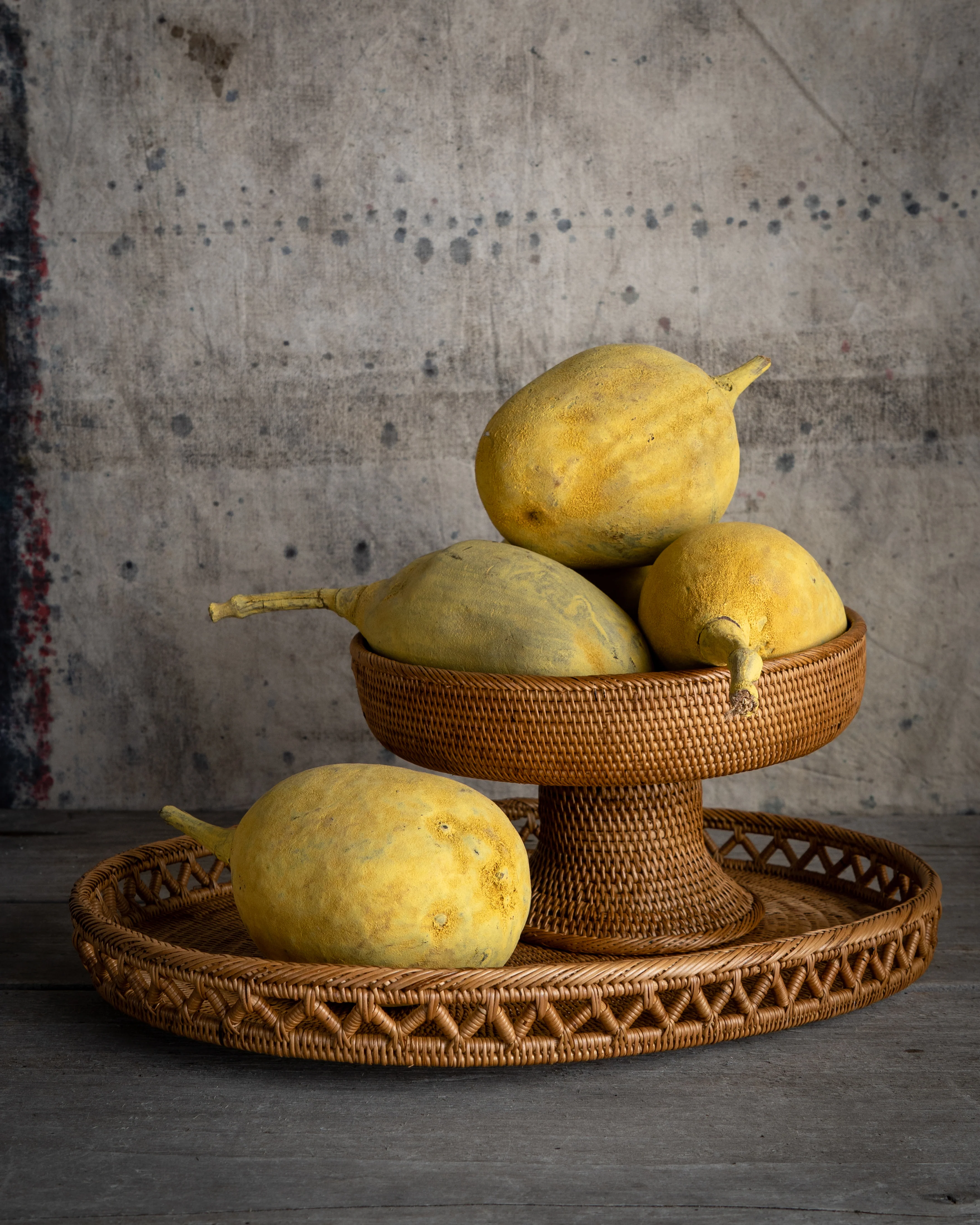 Vimini Woven Fruit Stand, Small - Image 2