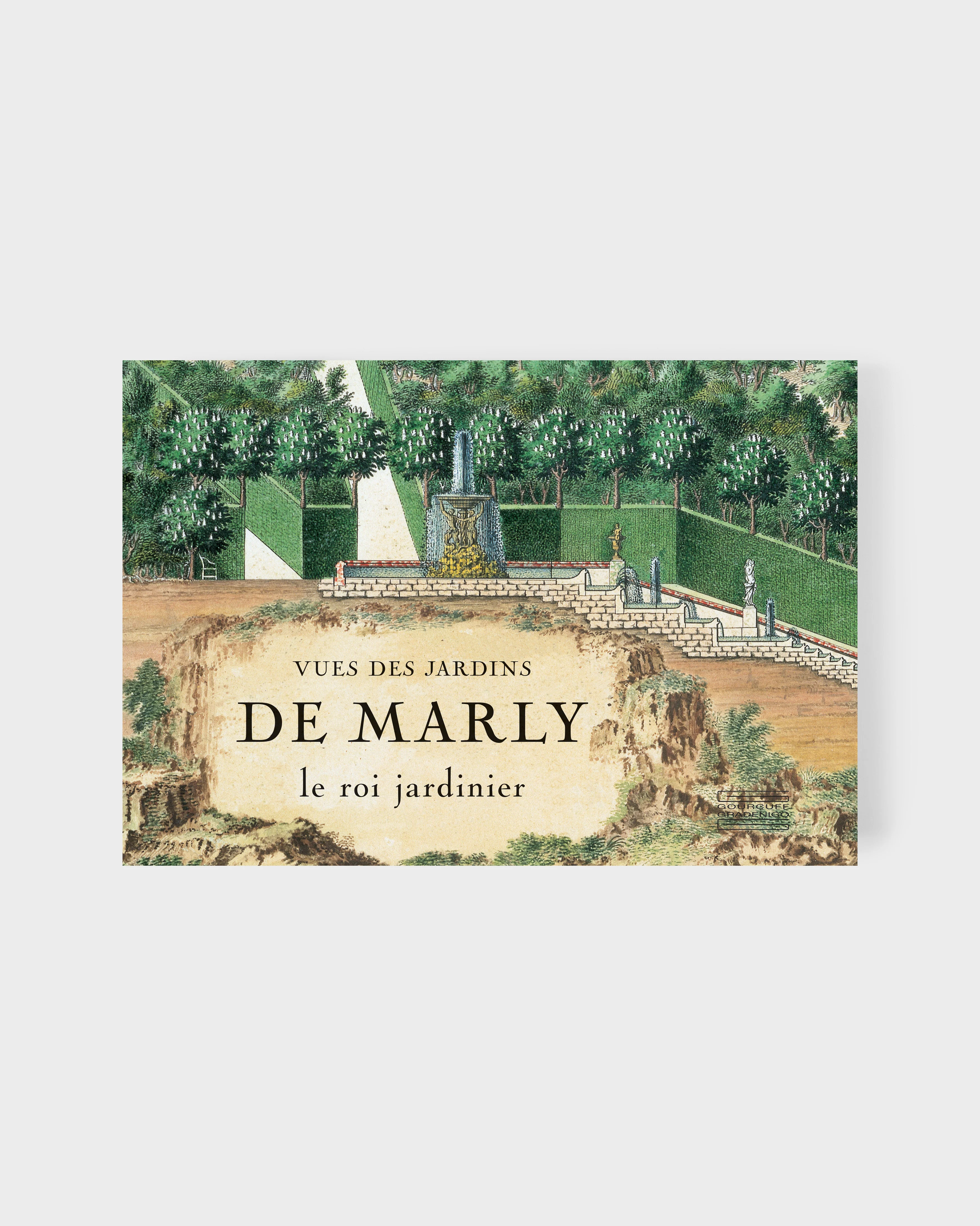 Vues des jardins de Marly
