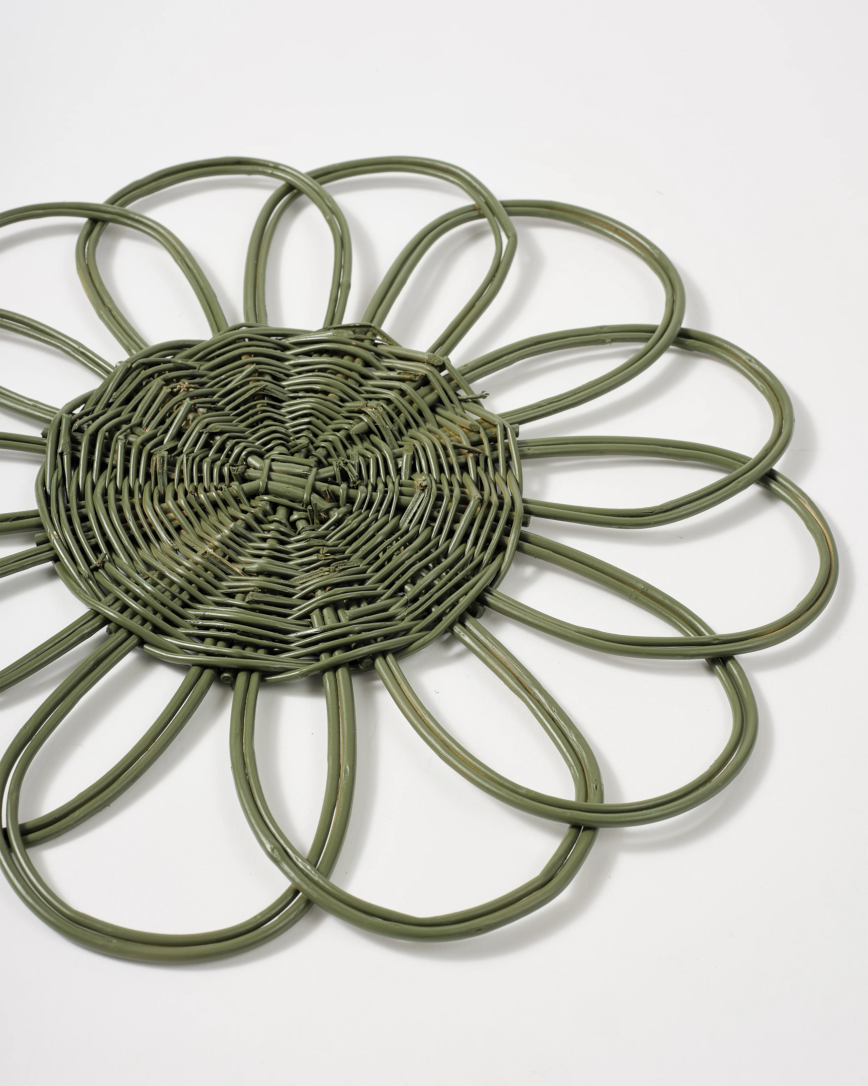 Wicker Placemat, Sage - Image 3