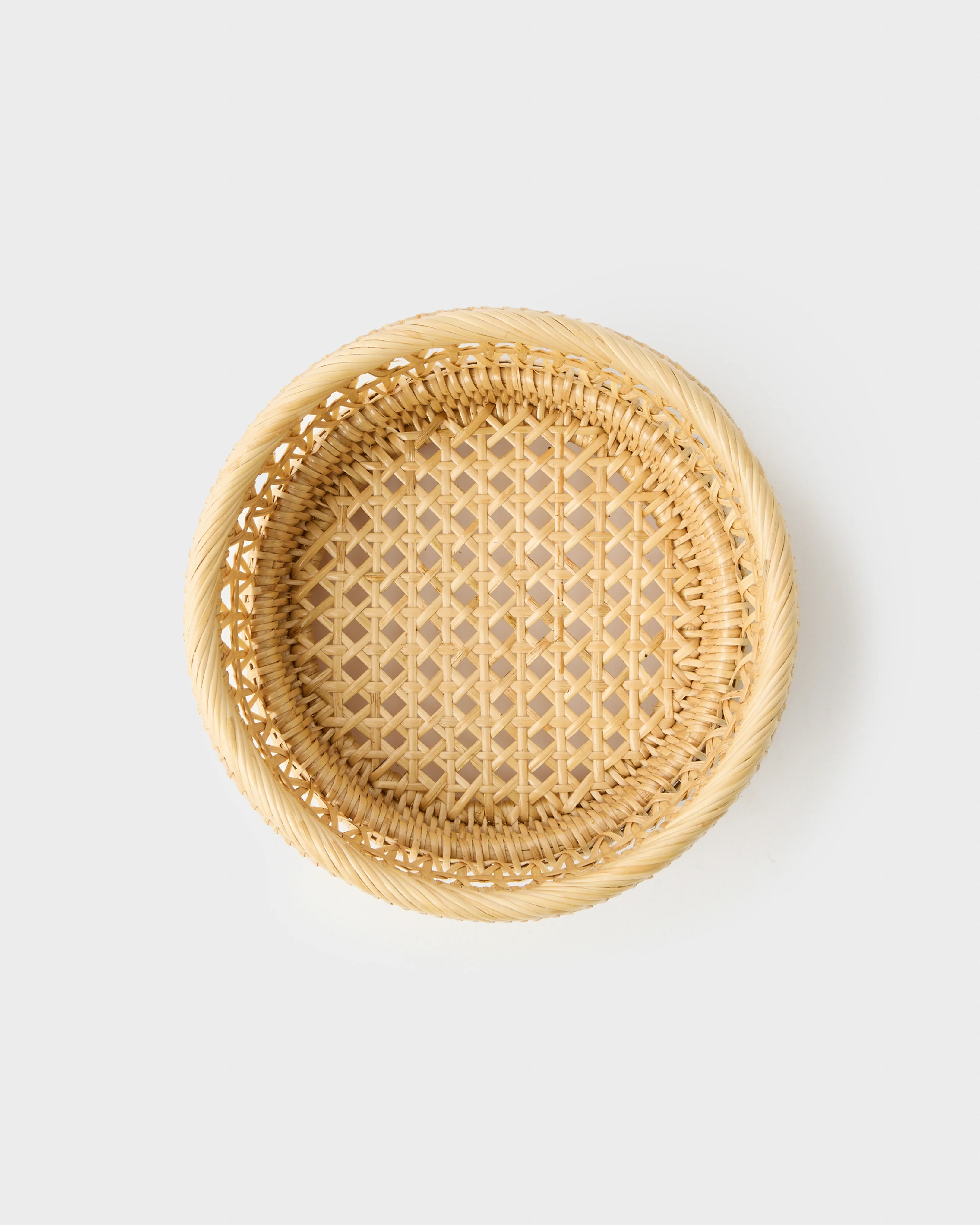 Rattan Sabbia Bread Basket, Round - Image 4