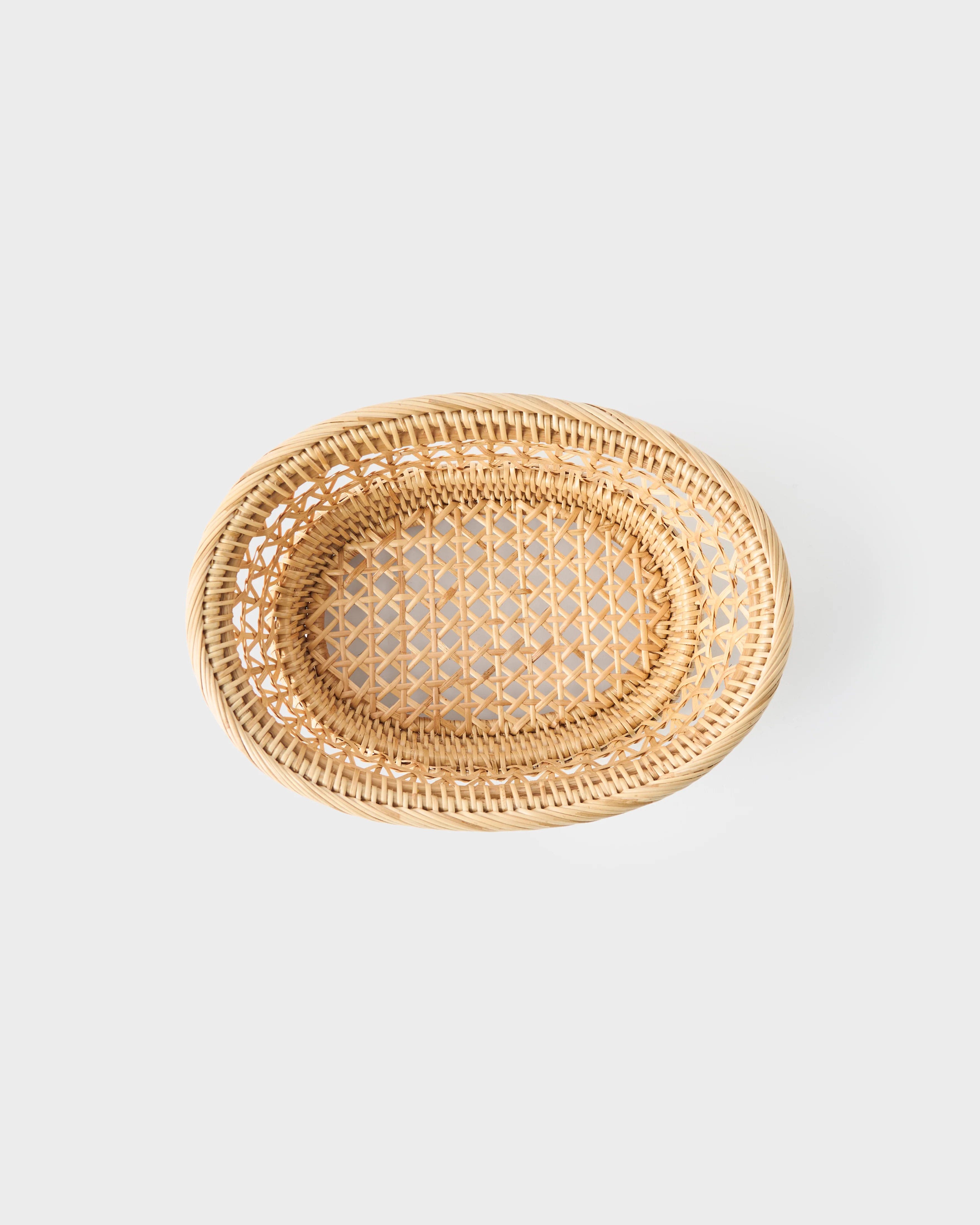 Rattan Sabbia Bread Basket Oval, Small - Image 2