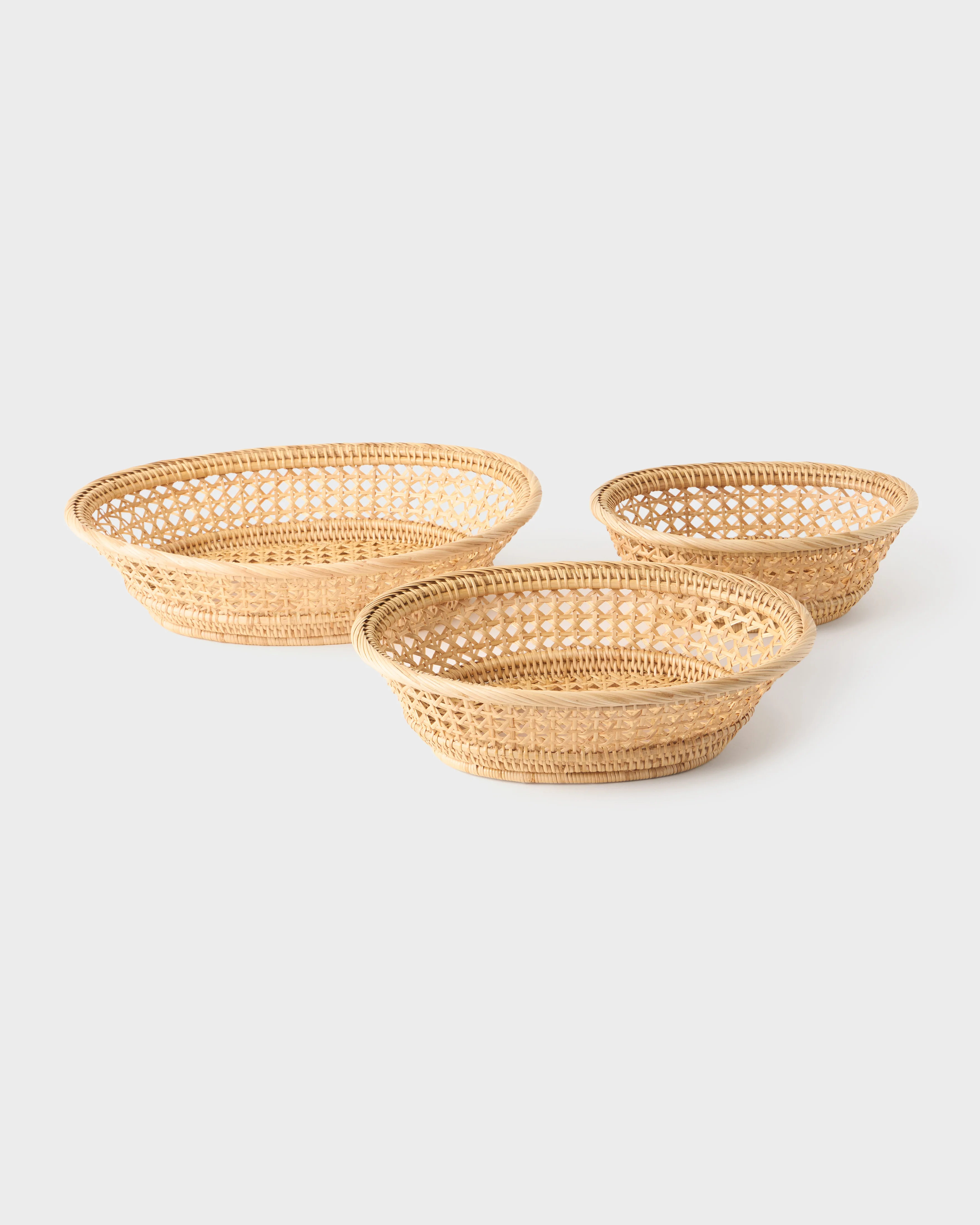 Rattan Sabbia Bread Basket Oval, Small - Image 4