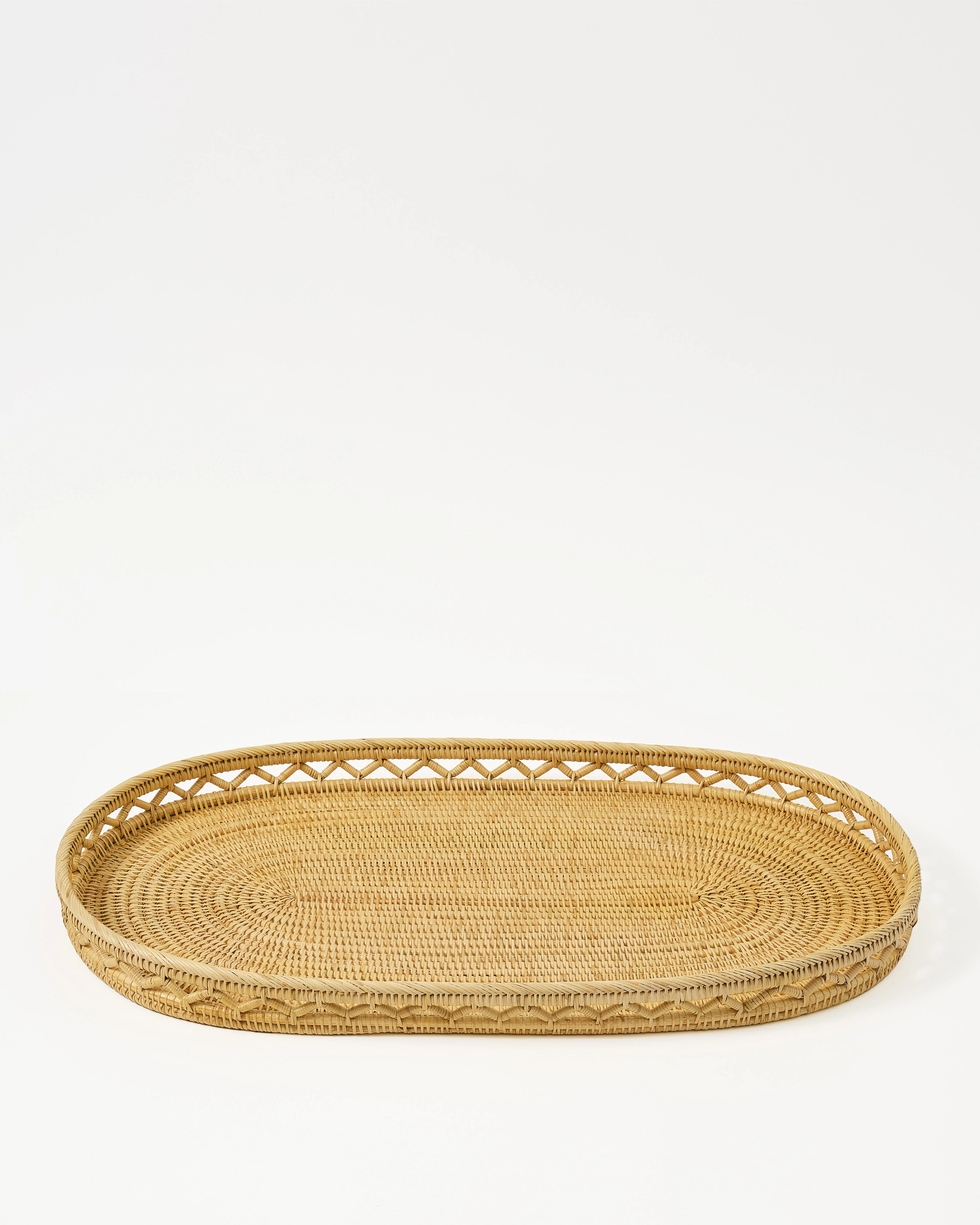 Rattan Sabbia Oval Tray, Large