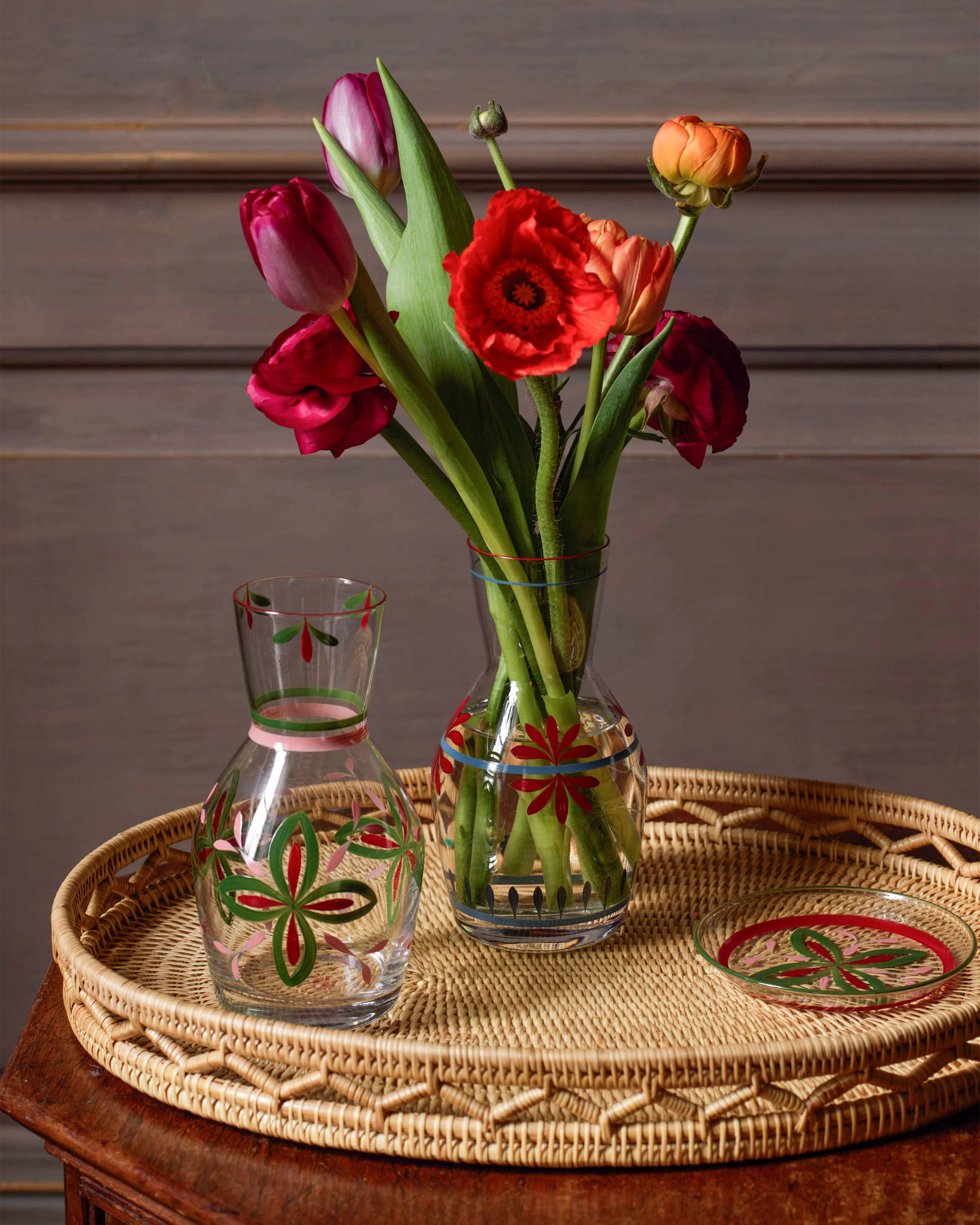 Rattan Sabbia Oval Tray, Medium - Image 2