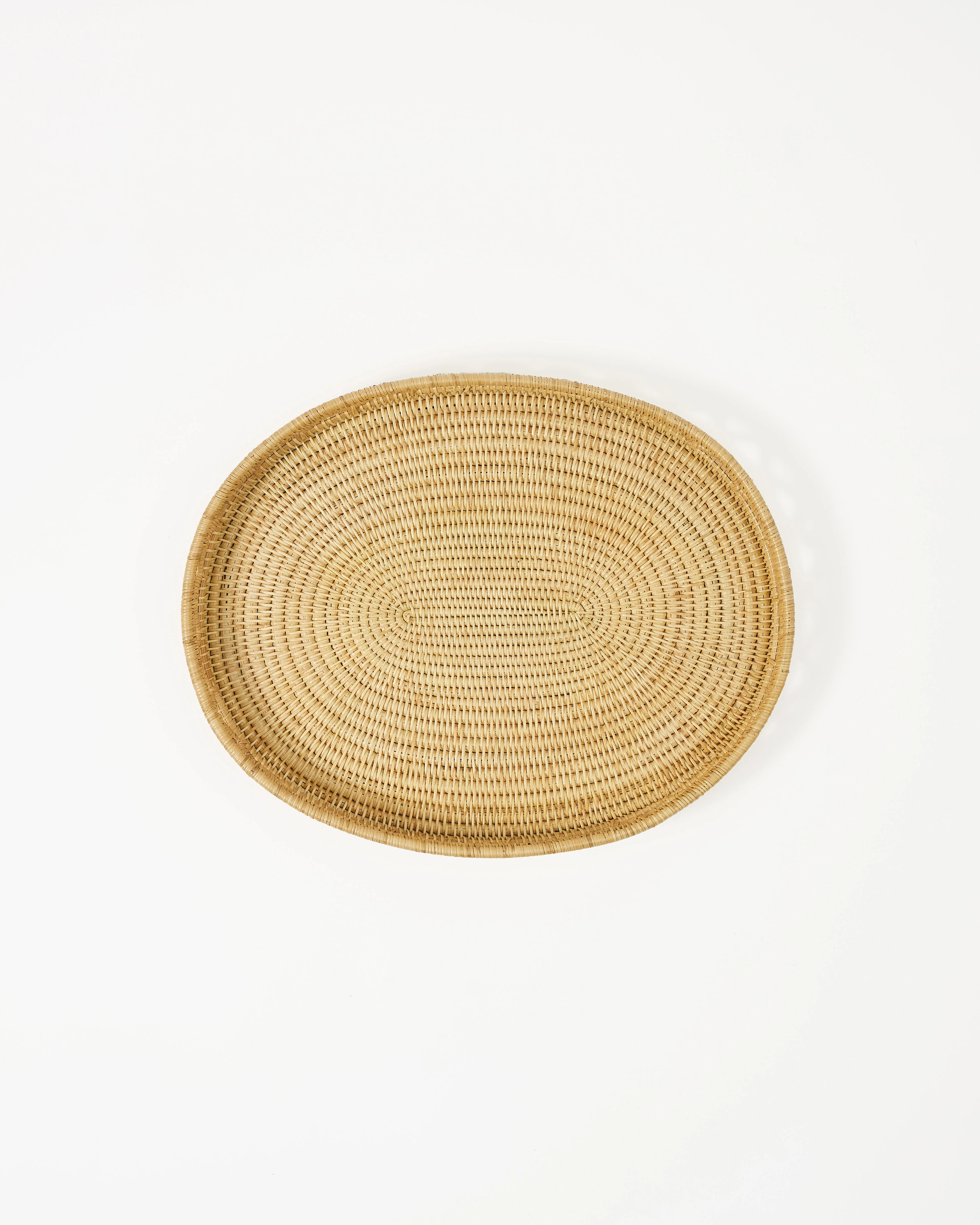 Rattan Sabbia Oval Tray, Medium - Image 3