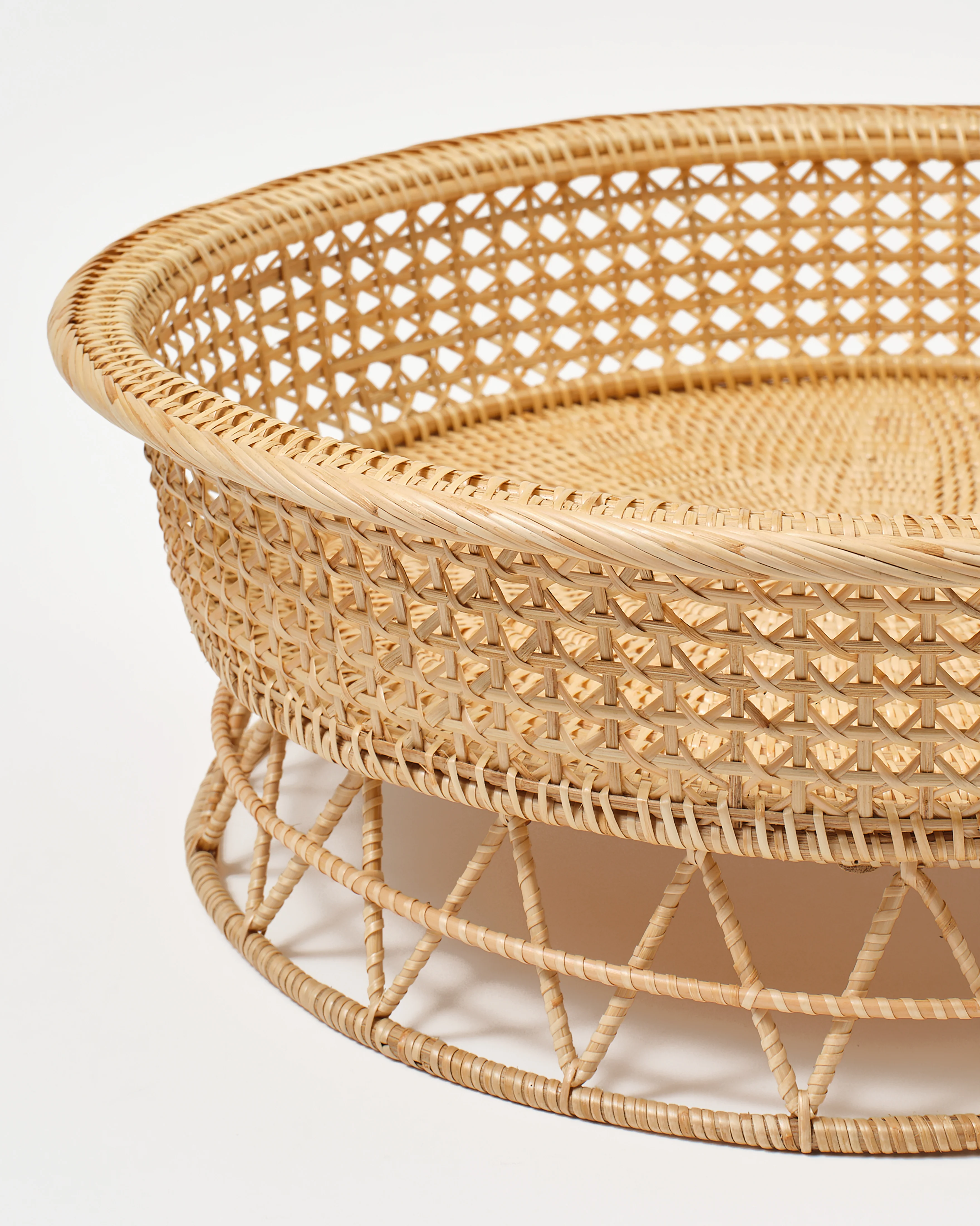 Rattan Sabbia Breakfast Tray, Medium - Image 3
